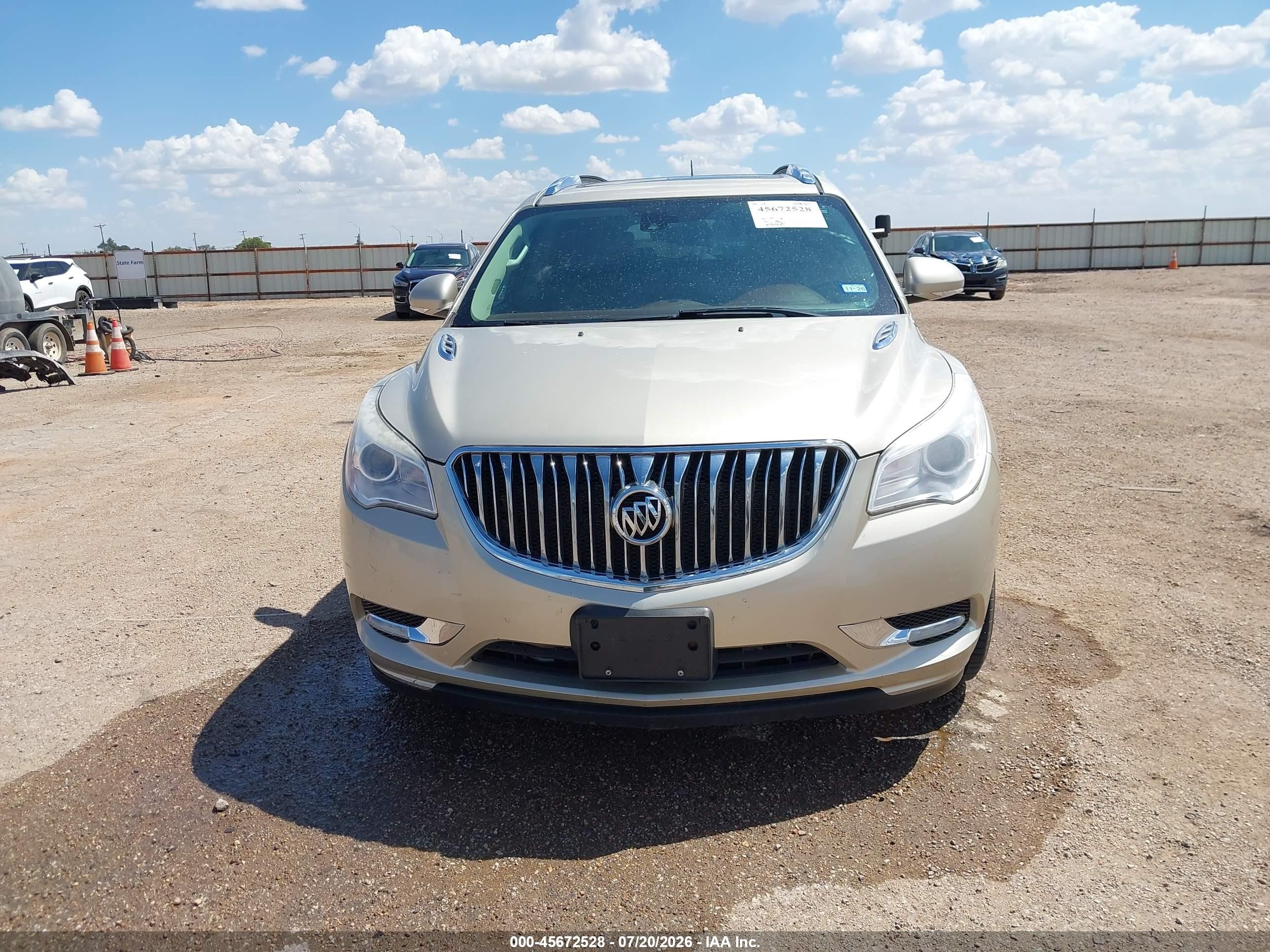2014 Buick Enclave Premium Gray vin: 5GAKVCKD3EJ355520