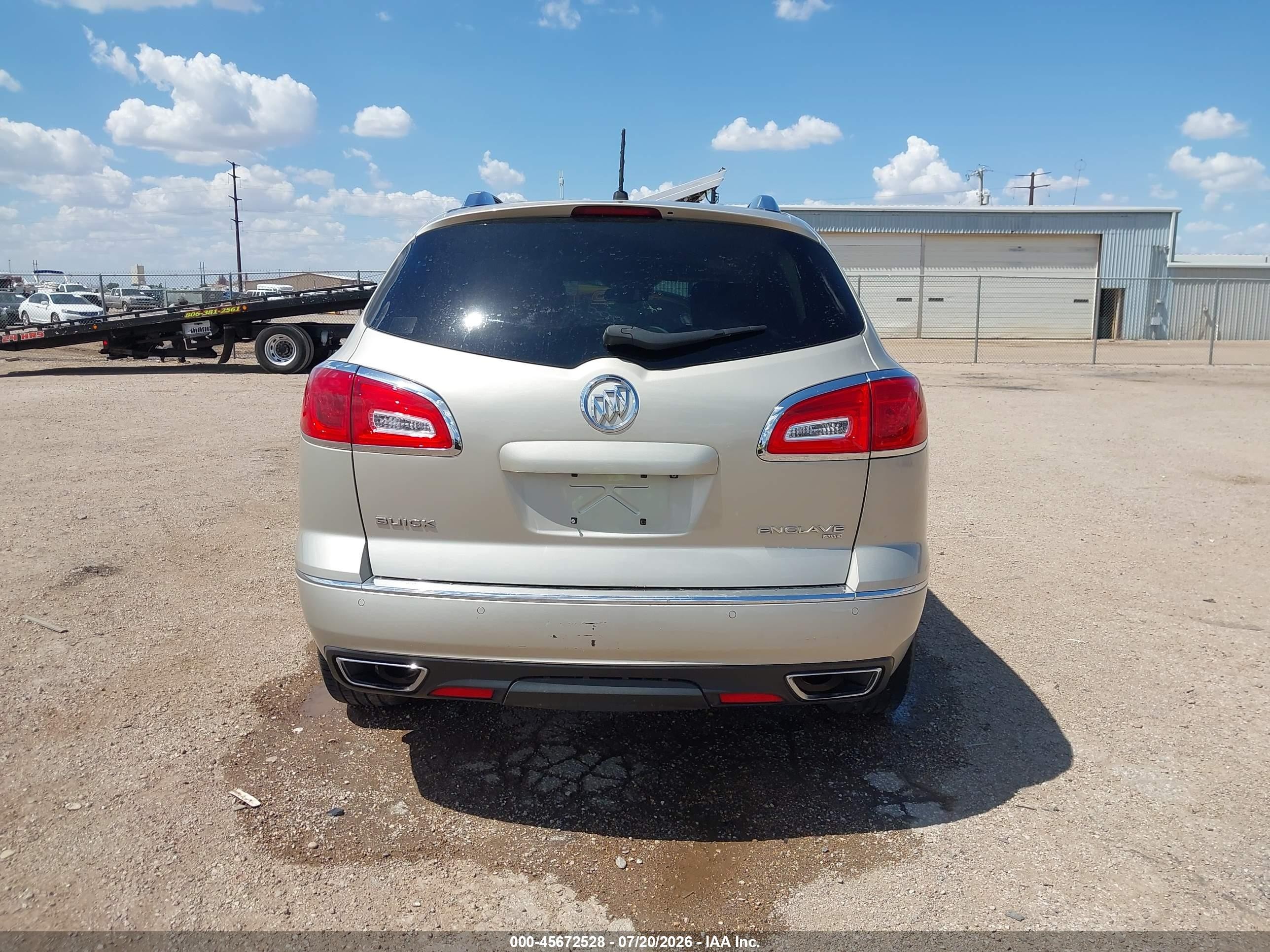2014 Buick Enclave Premium Gray vin: 5GAKVCKD3EJ355520
