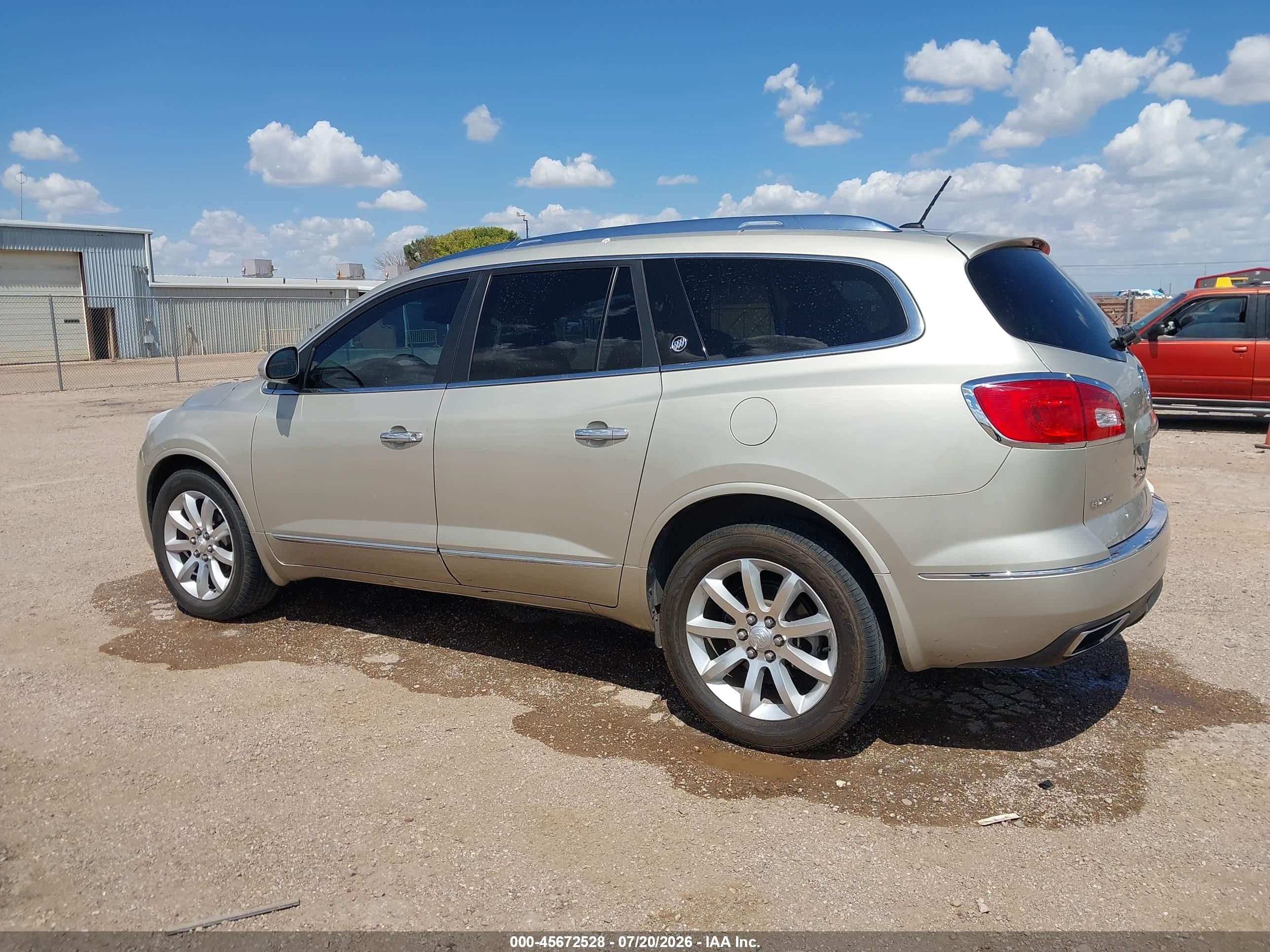 2014 Buick Enclave Premium Gray vin: 5GAKVCKD3EJ355520