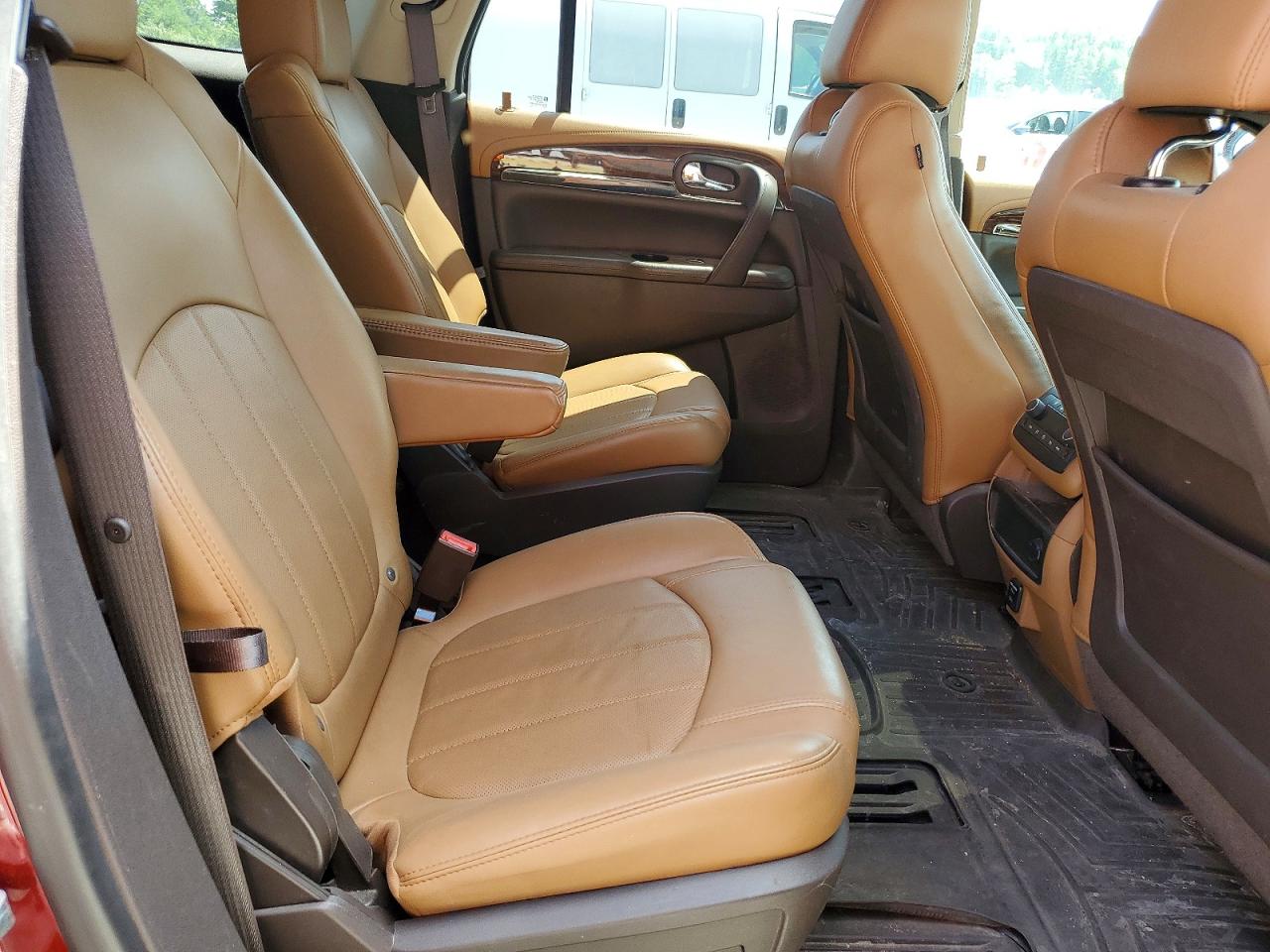 2015 Buick Enclave Red vin: 5GAKVCKD3FJ110508