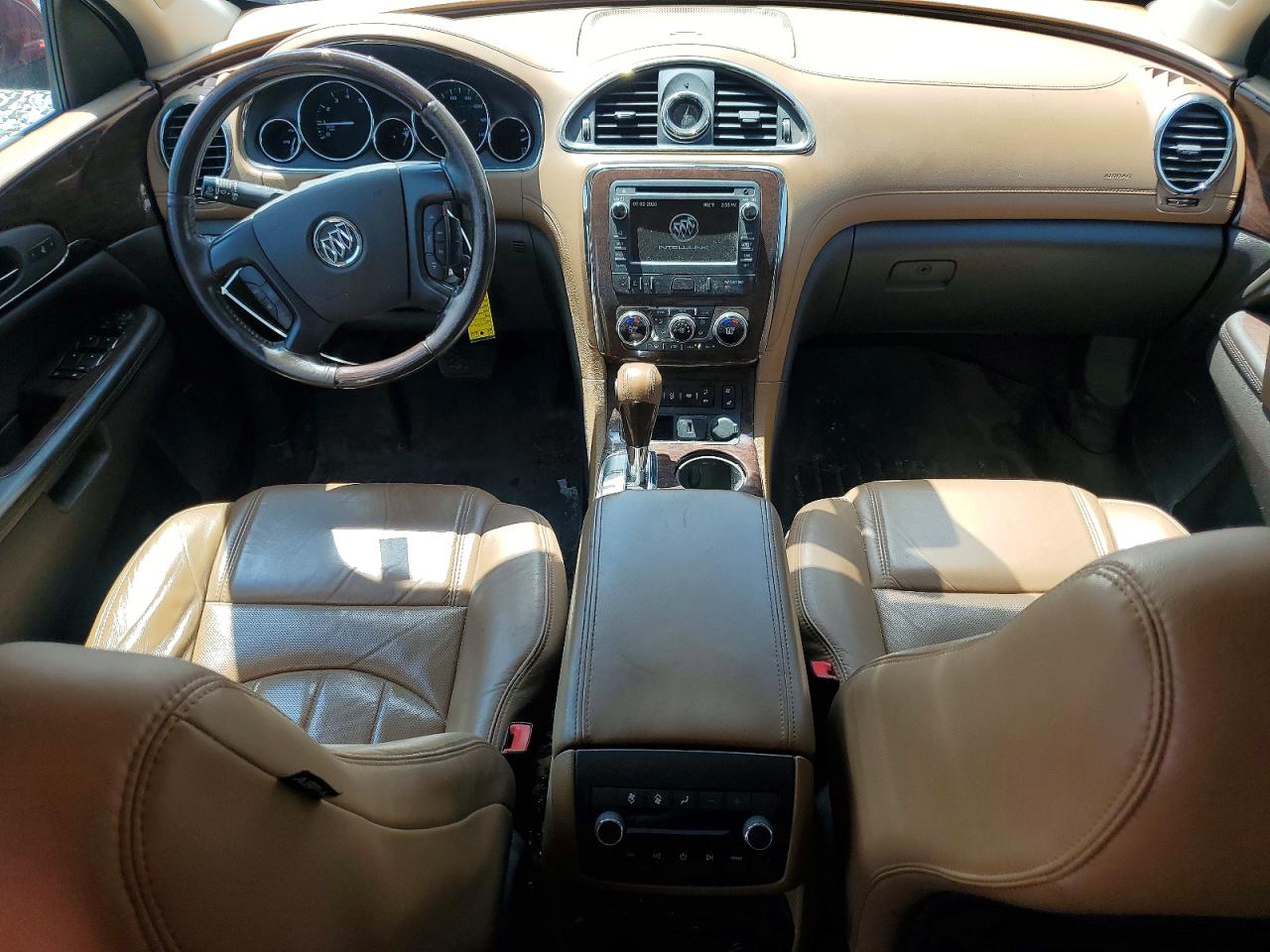 2015 Buick Enclave Red vin: 5GAKVCKD3FJ110508