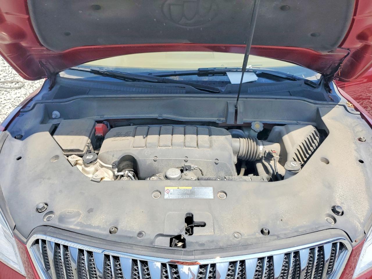 2015 Buick Enclave Red vin: 5GAKVCKD3FJ110508