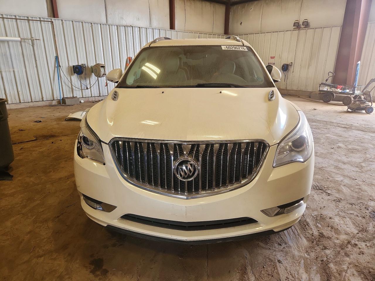 2015 Buick Enclave White vin: 5GAKVCKD3FJ124957