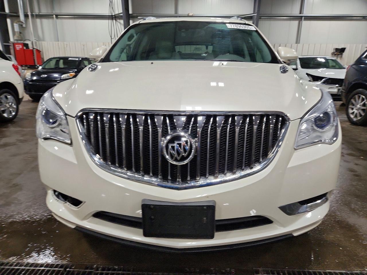 2015 Buick Enclave White vin: 5GAKVCKD3FJ224914