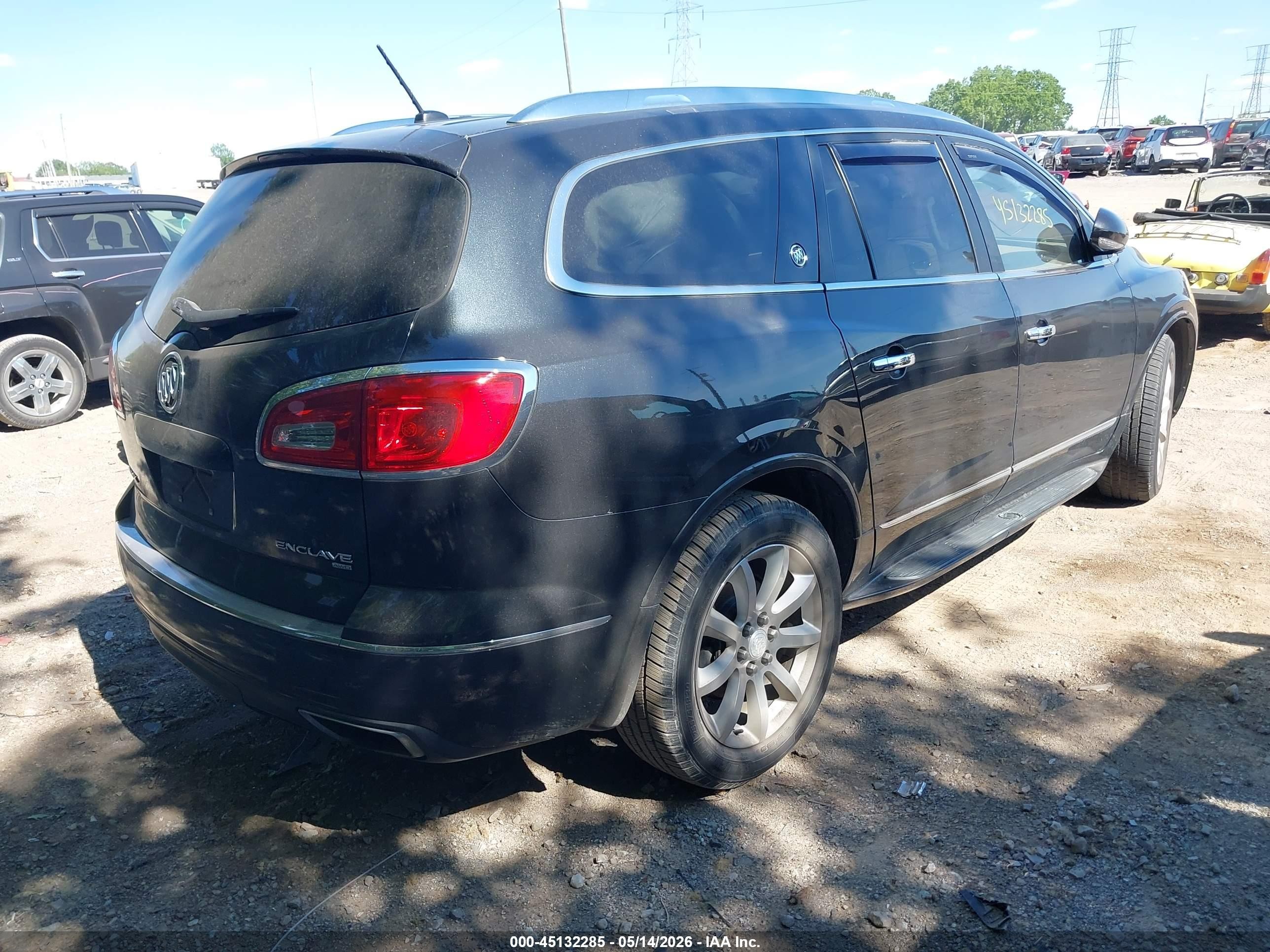 2015 Buick Enclave Premium Black vin: 5GAKVCKD3FJ290802