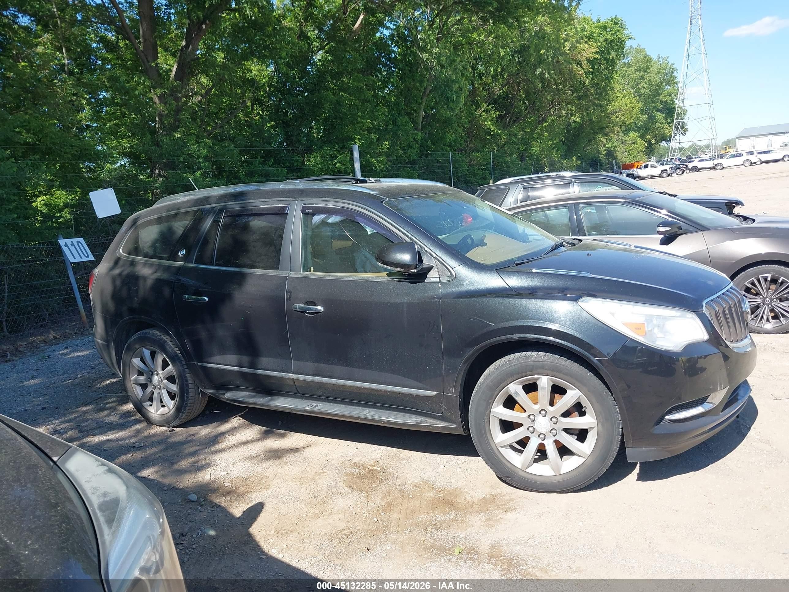 2015 Buick Enclave Premium Black vin: 5GAKVCKD3FJ290802
