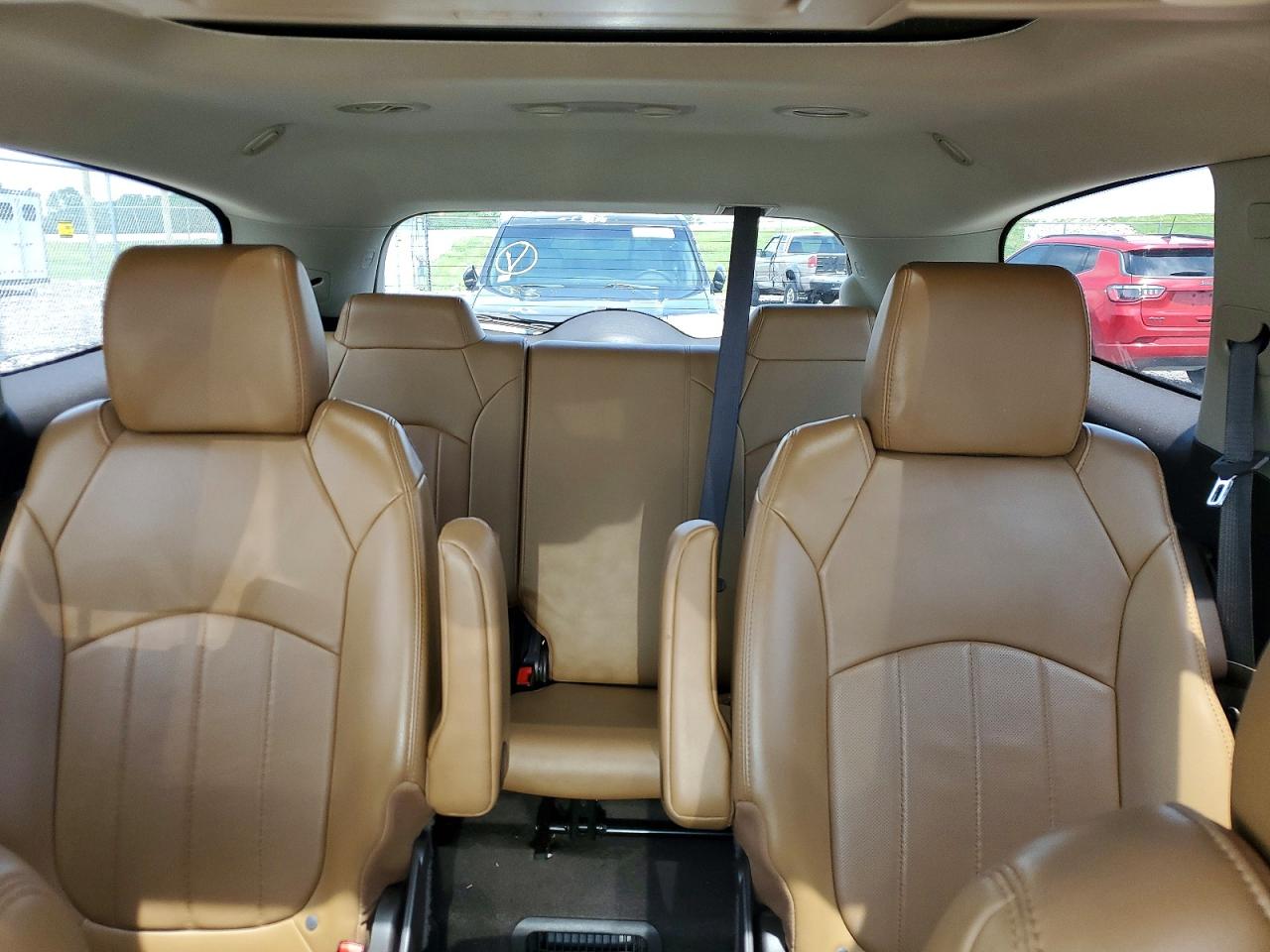 2015 Buick Enclave White vin: 5GAKVCKD3FJ295417