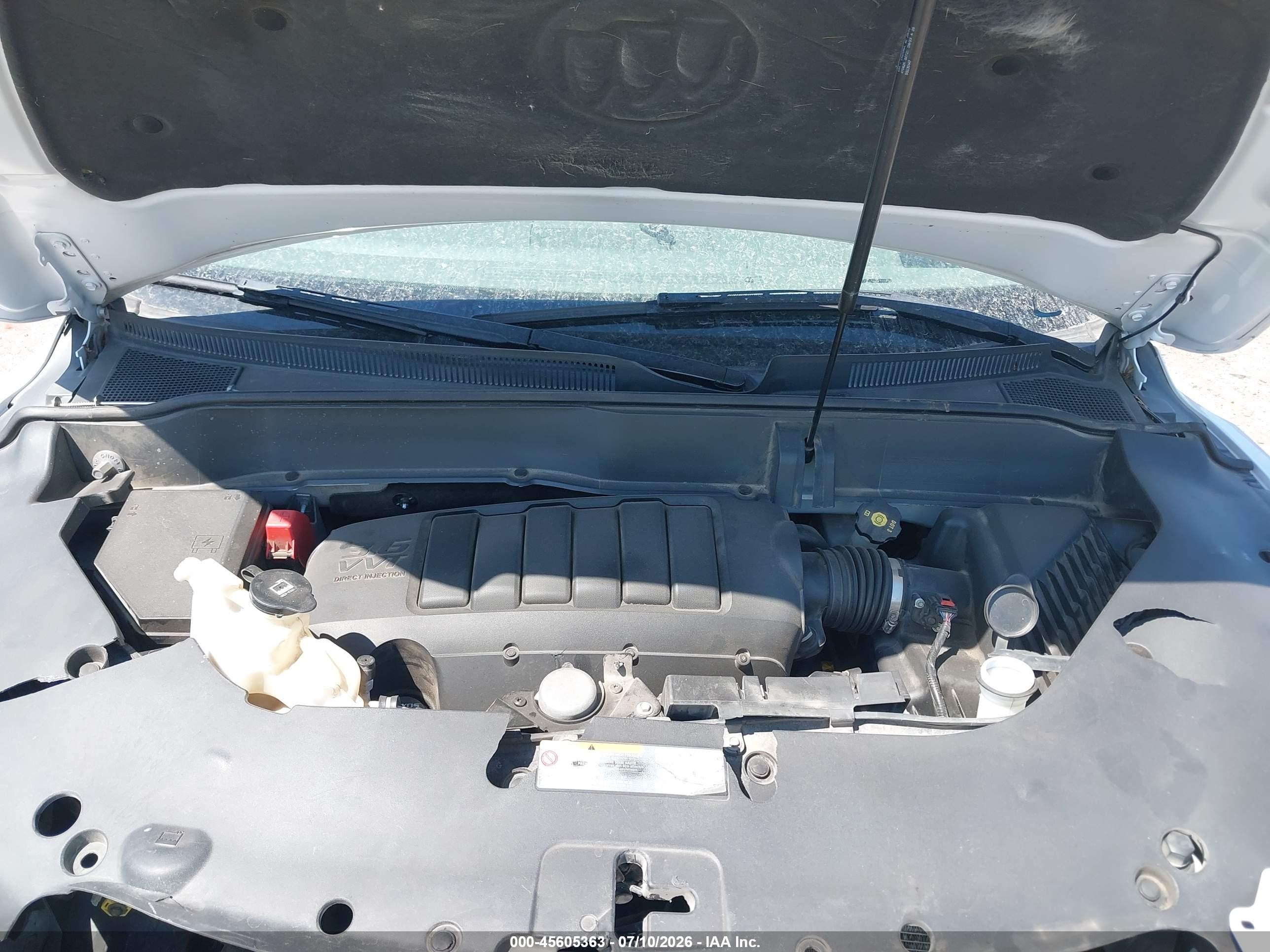 2016 Buick Enclave Premium White vin: 5GAKVCKD3GJ250110