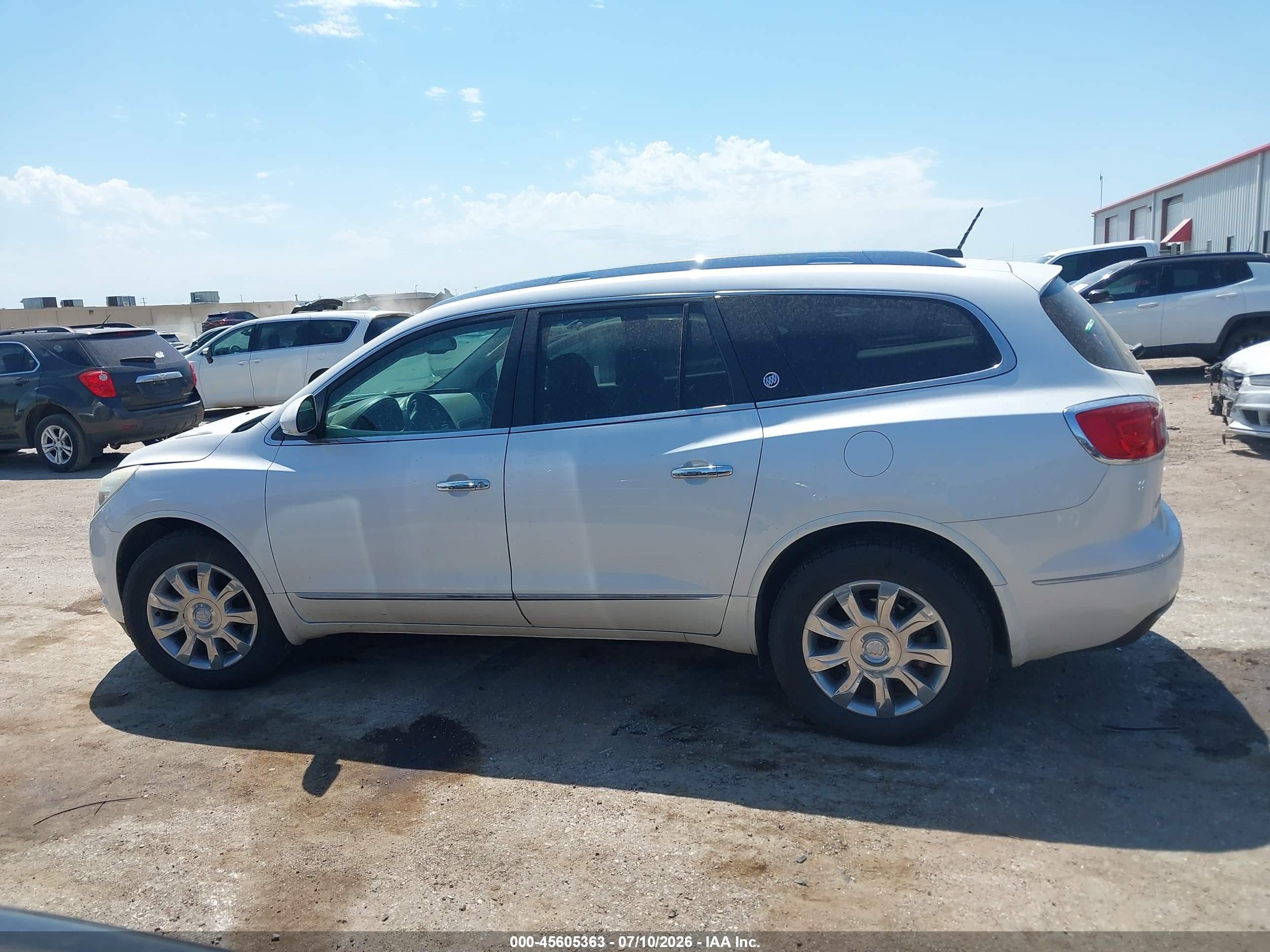 2016 Buick Enclave Premium White vin: 5GAKVCKD3GJ250110