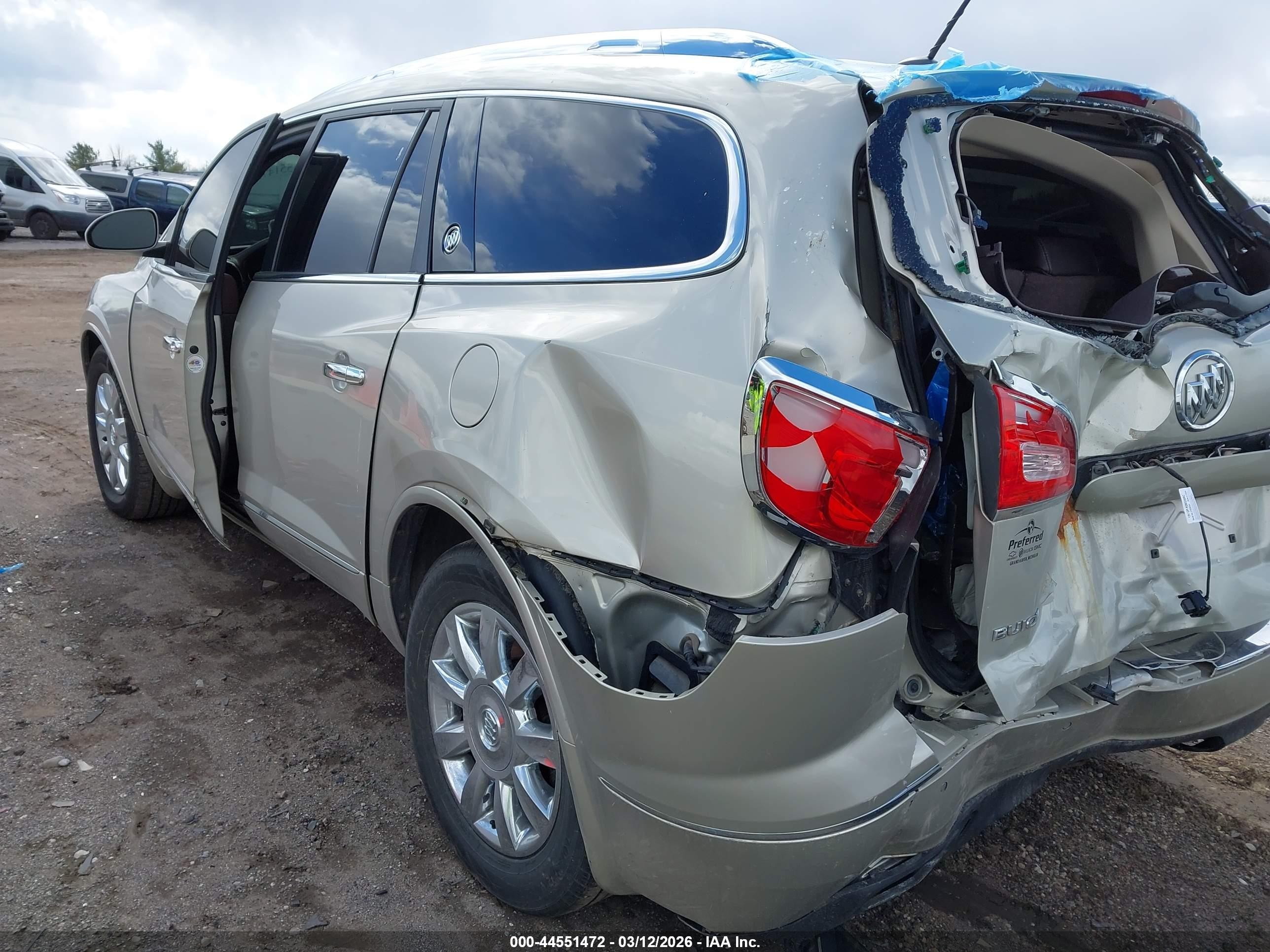 2013 Buick Enclave Leather Gold vin: 5GAKVCKD4DJ109428