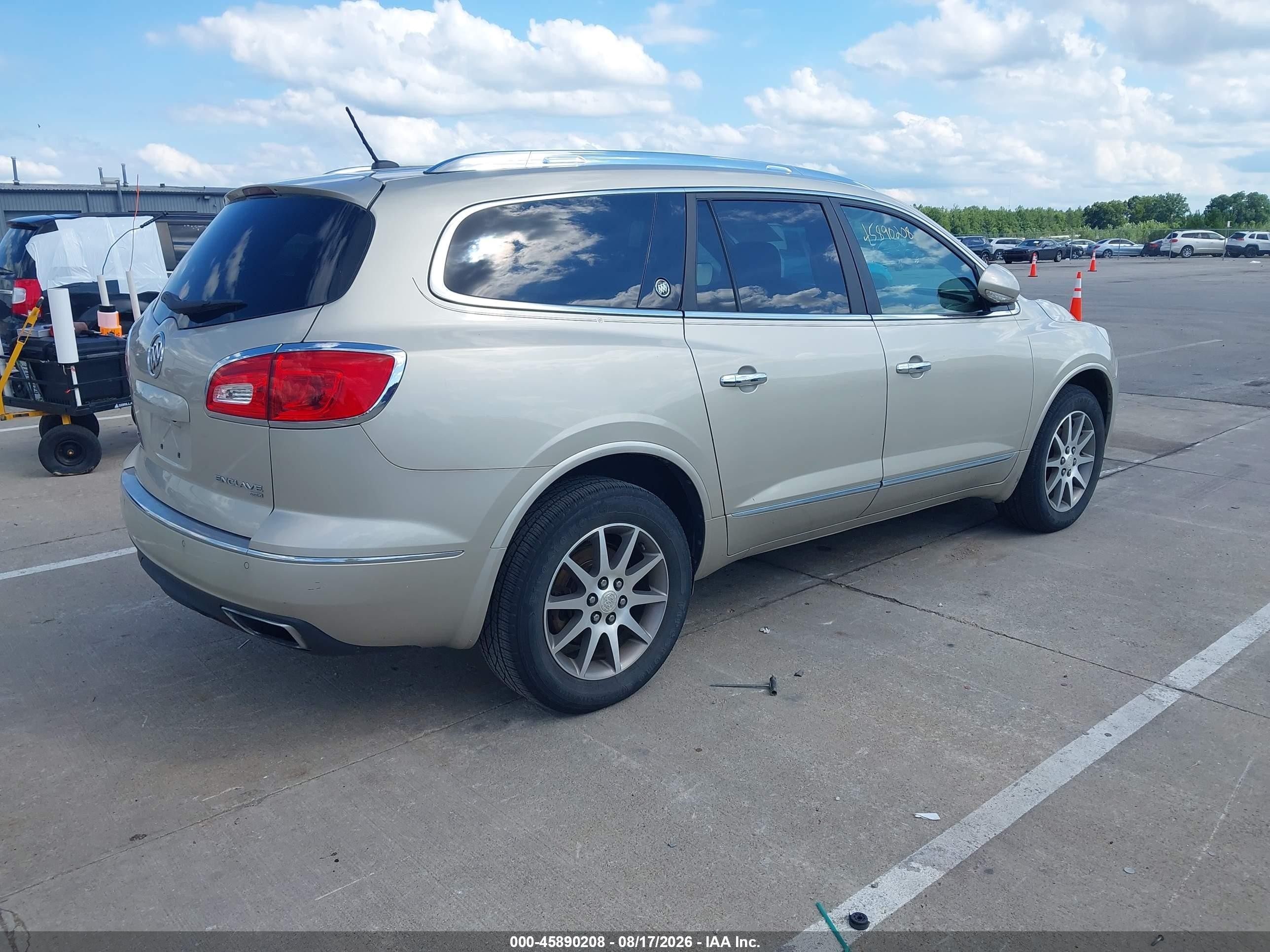 2013 Buick Enclave Leather Tan vin: 5GAKVCKD4DJ111650