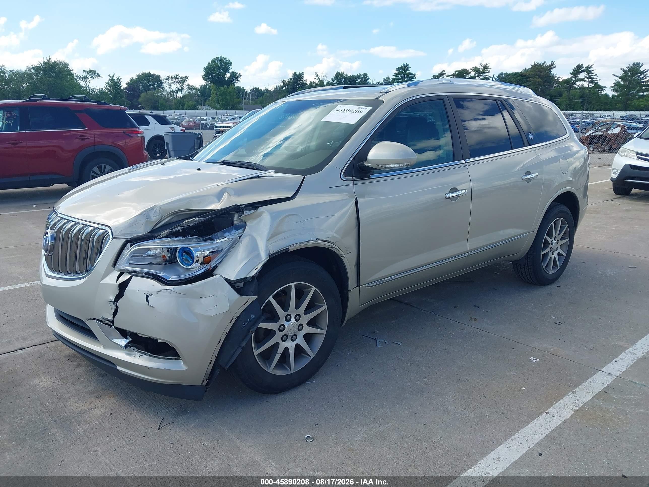 2013 Buick Enclave Leather Tan vin: 5GAKVCKD4DJ111650