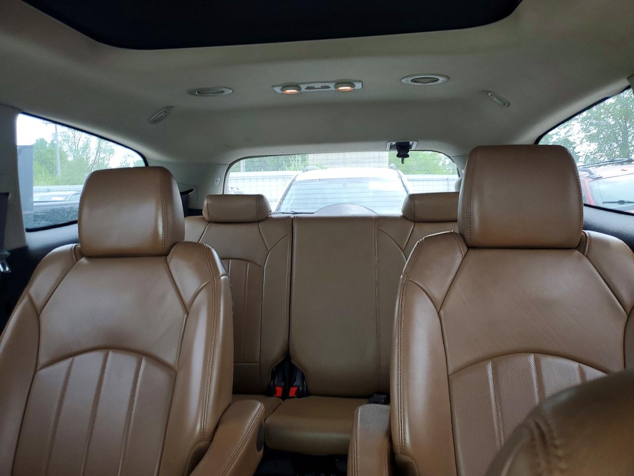 2014 Buick Enclave White vin: 5GAKVCKD4EJ200930