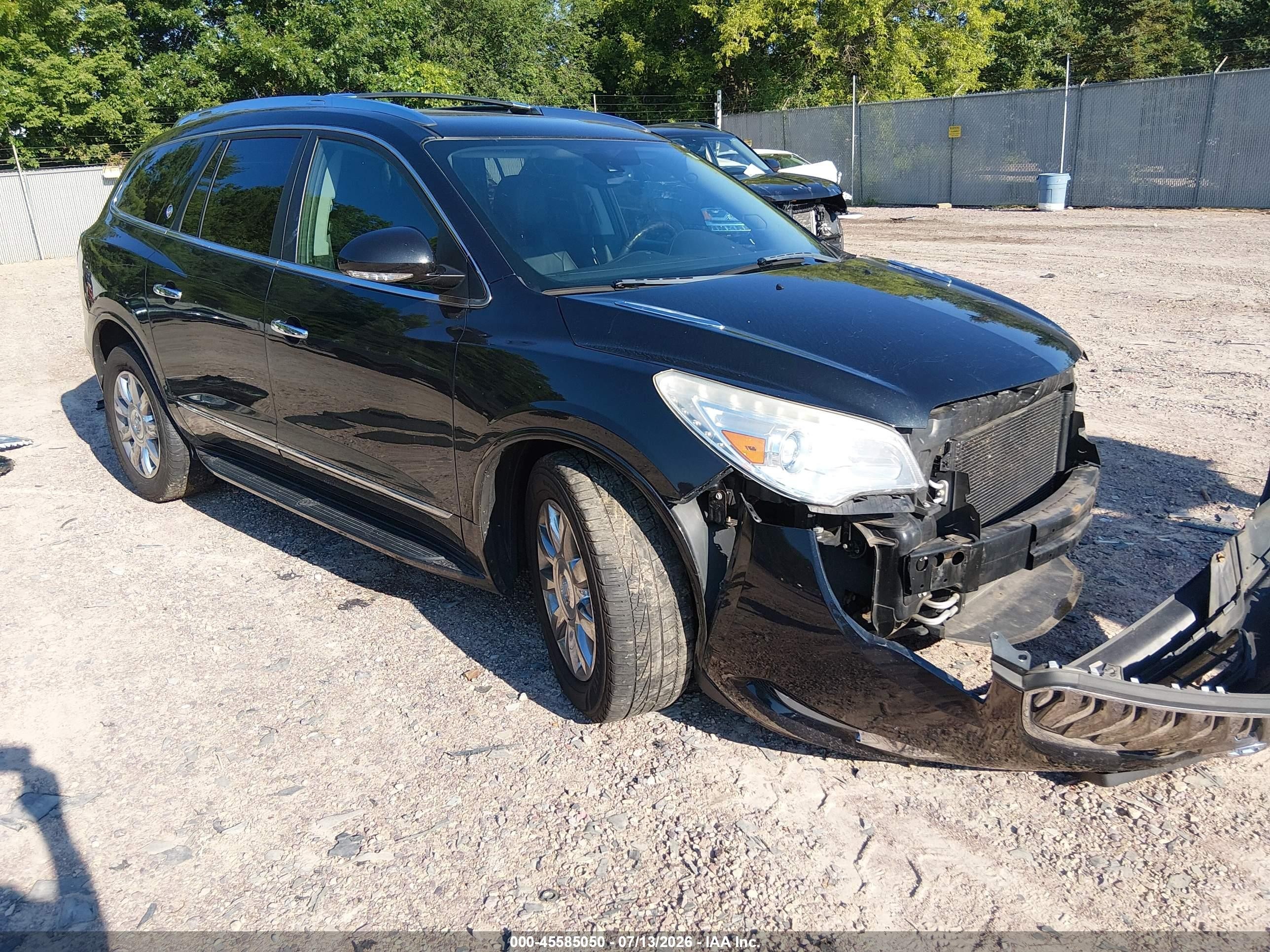 2014 Buick Enclave Premium Black vin: 5GAKVCKD4EJ218103