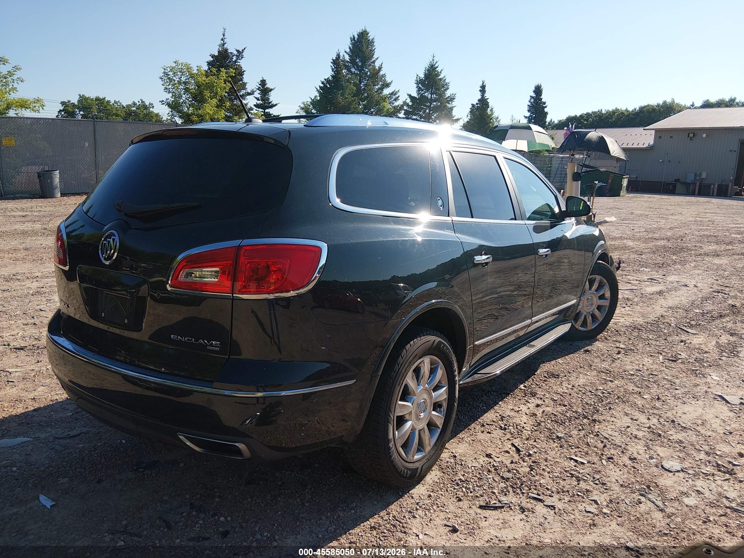 2014 Buick Enclave Premium Black vin: 5GAKVCKD4EJ218103