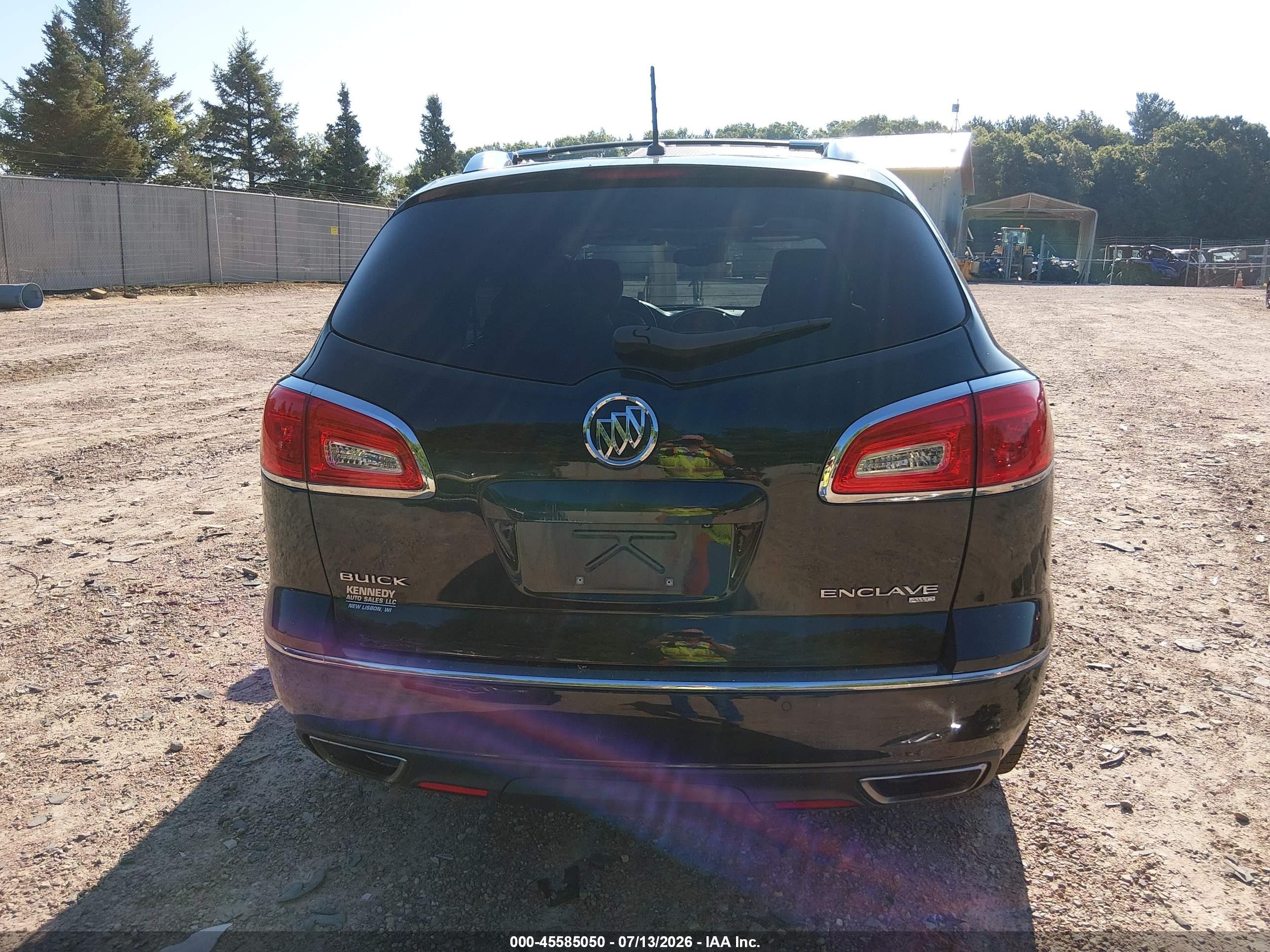 2014 Buick Enclave Premium Black vin: 5GAKVCKD4EJ218103