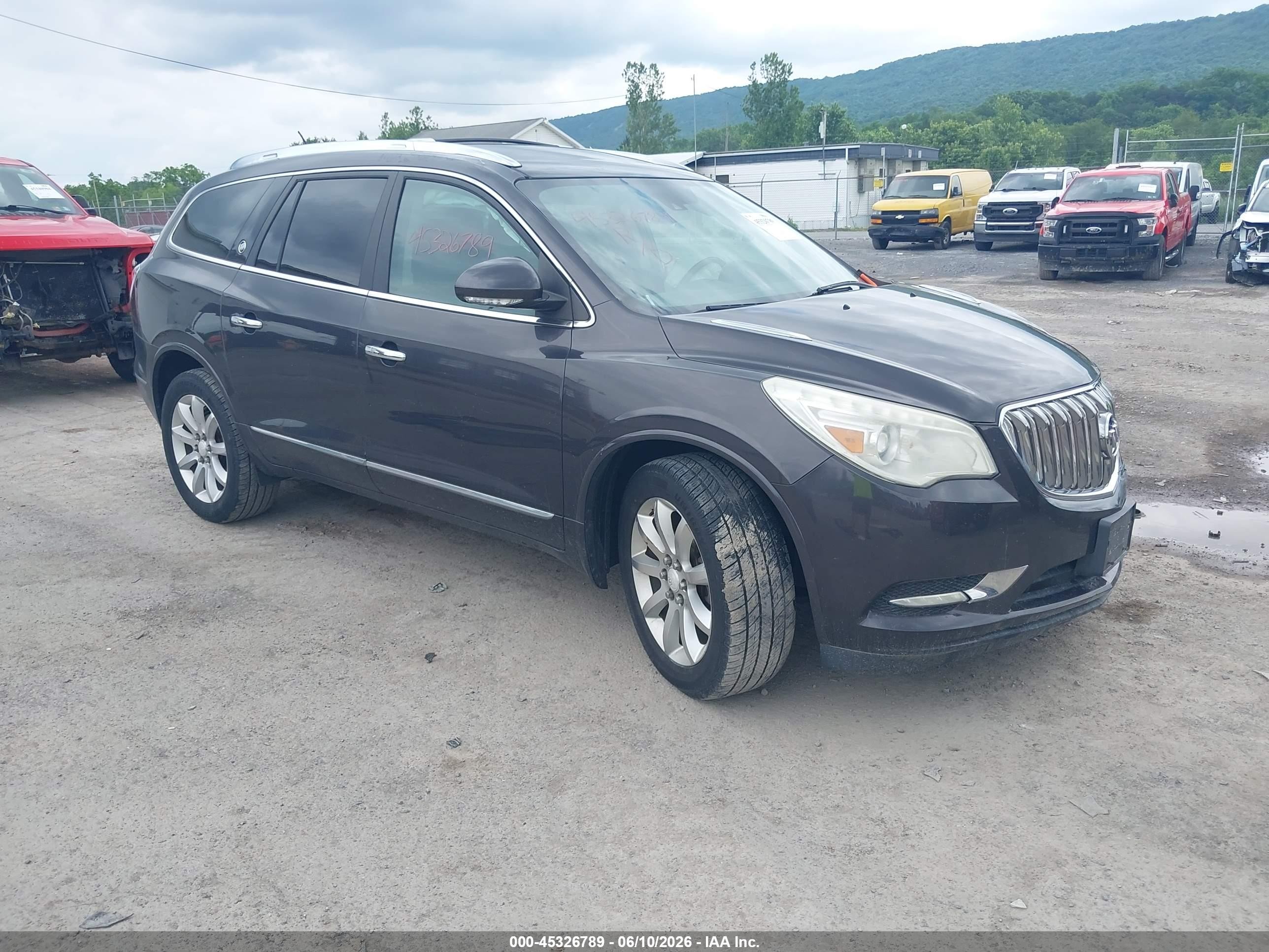2014 Buick Enclave Premium Gray vin: 5GAKVCKD4EJ330805
