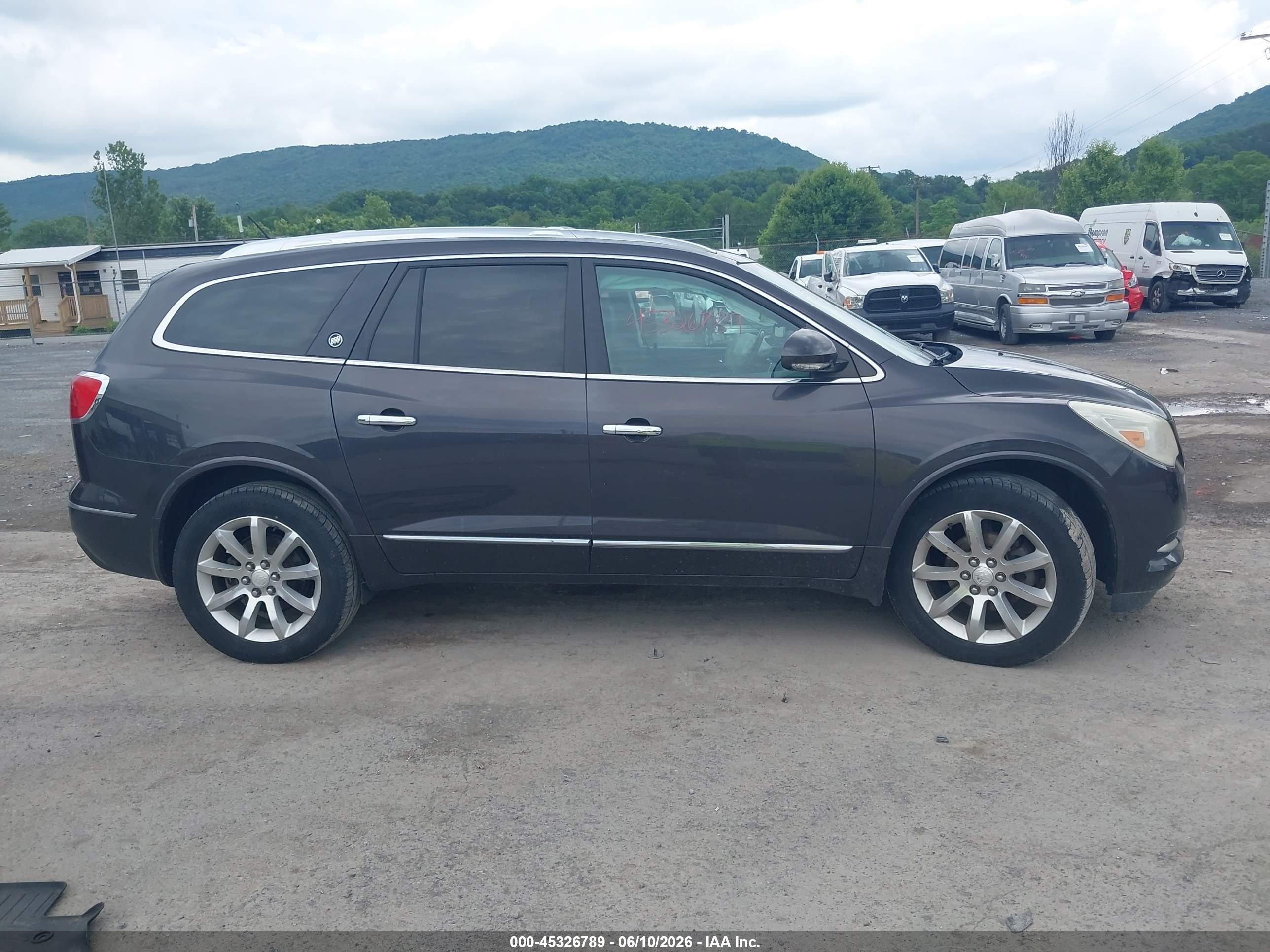 2014 Buick Enclave Premium Gray vin: 5GAKVCKD4EJ330805