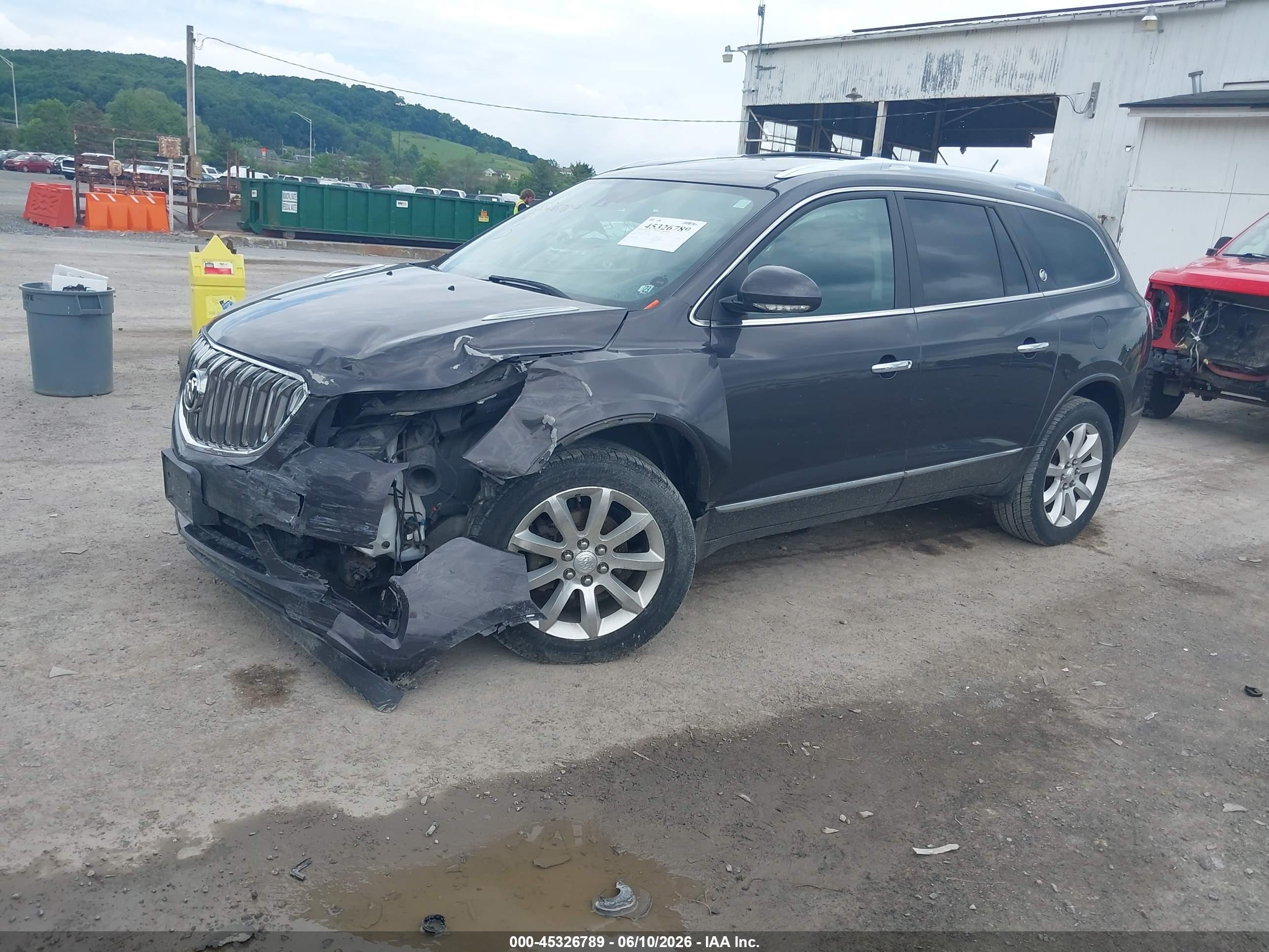2014 Buick Enclave Premium Gray vin: 5GAKVCKD4EJ330805