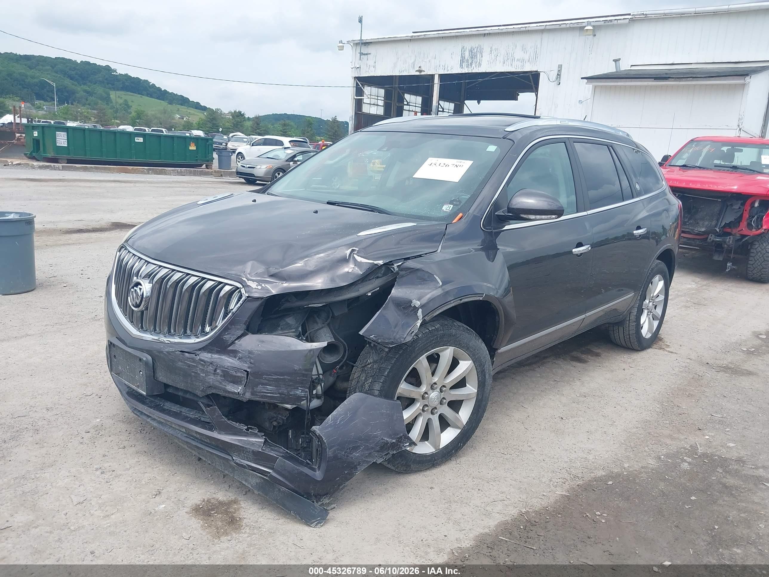 2014 Buick Enclave Premium Gray vin: 5GAKVCKD4EJ330805