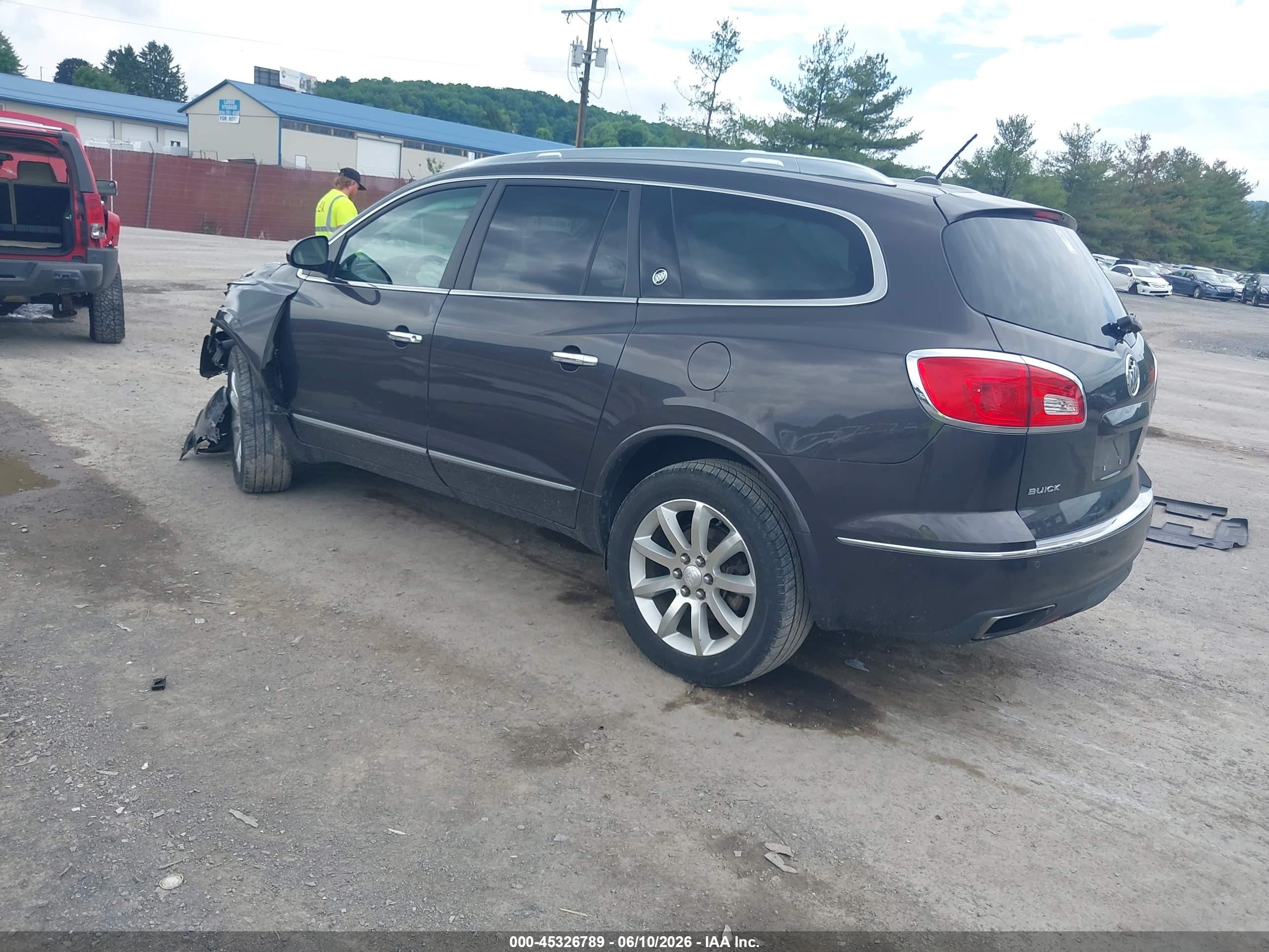2014 Buick Enclave Premium Gray vin: 5GAKVCKD4EJ330805