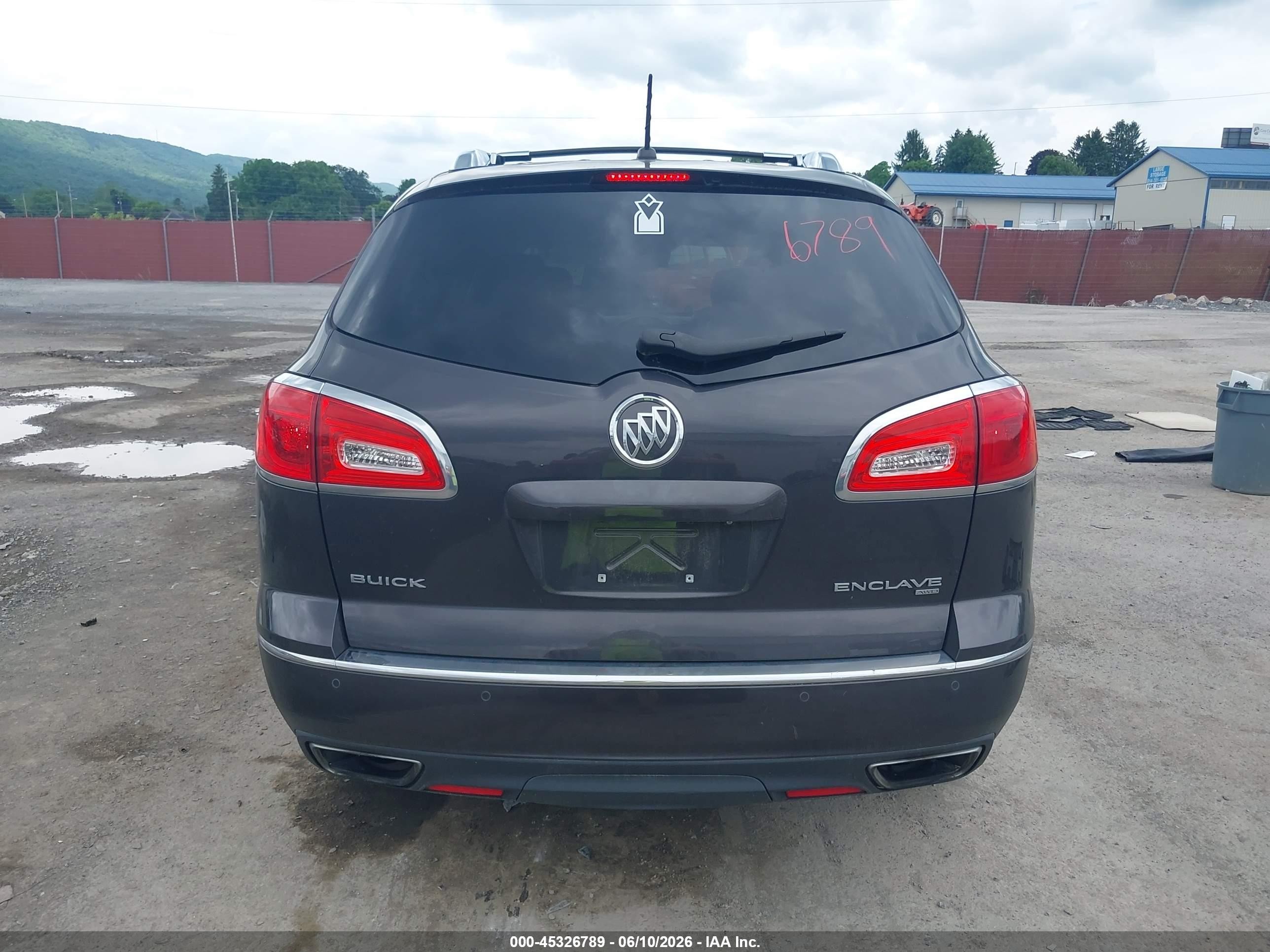 2014 Buick Enclave Premium Gray vin: 5GAKVCKD4EJ330805