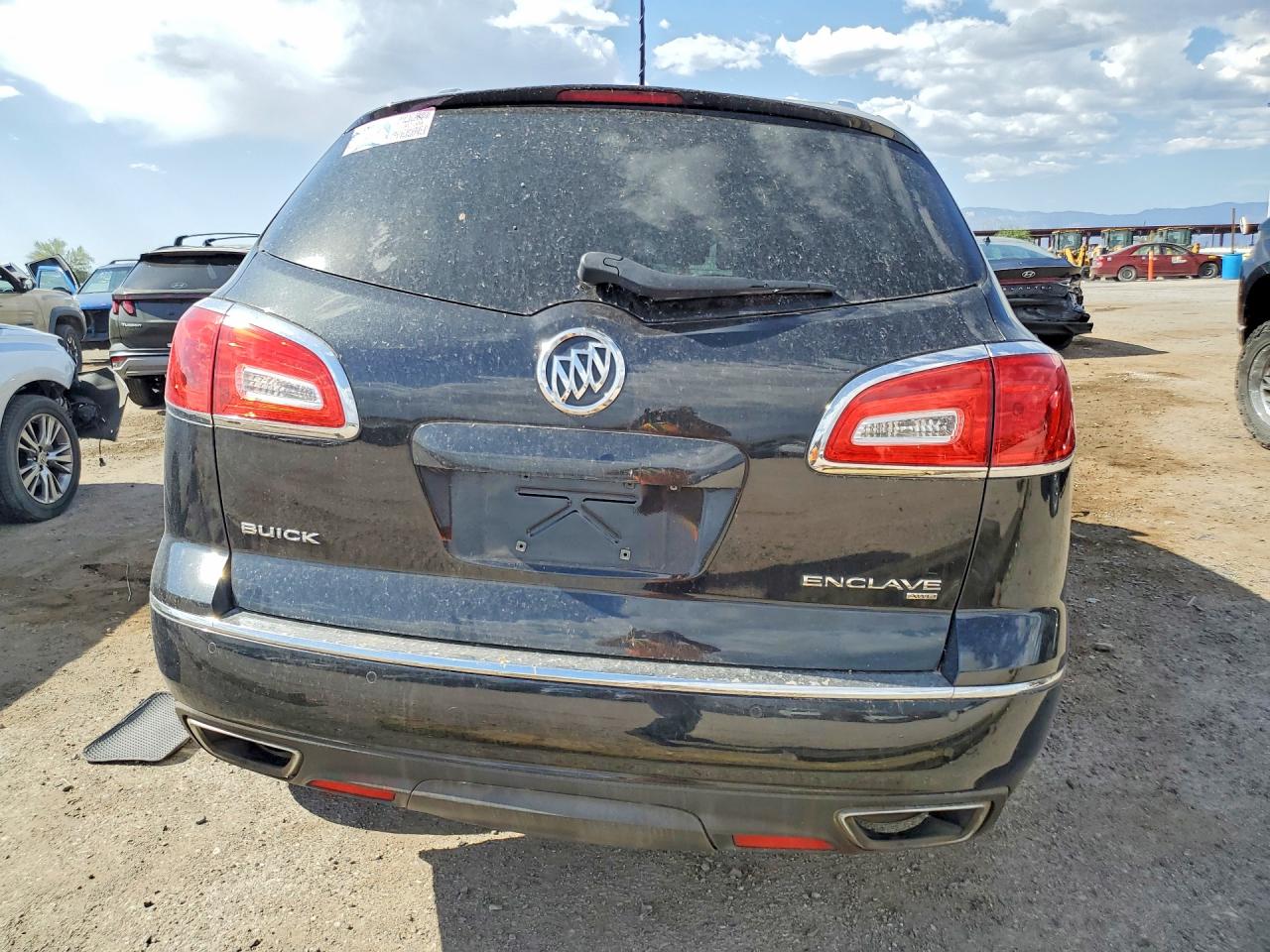 2014 Buick Enclave Black vin: 5GAKVCKD4EJ352030