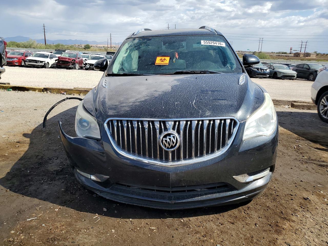 2014 Buick Enclave Black vin: 5GAKVCKD4EJ352030