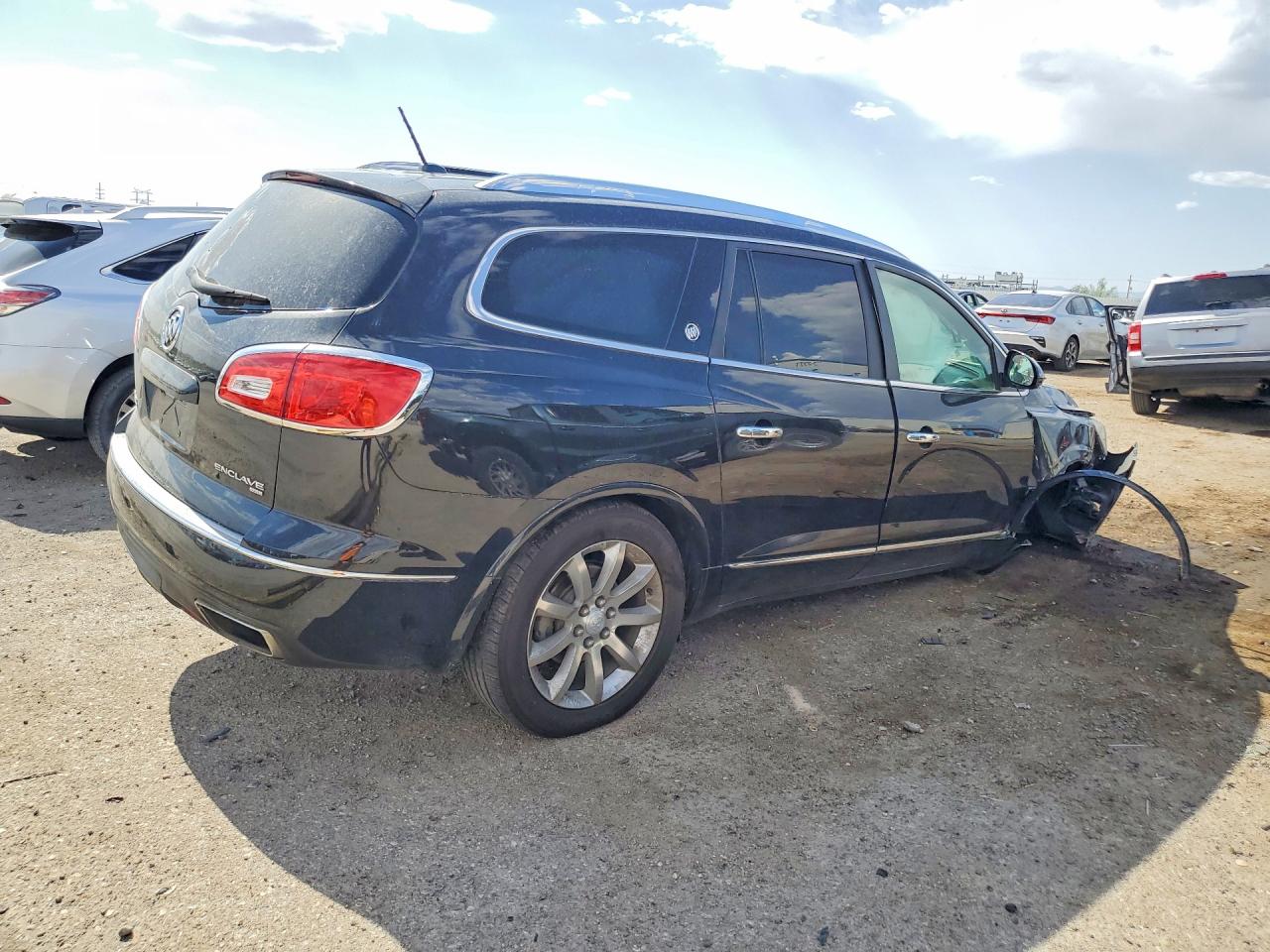2014 Buick Enclave Black vin: 5GAKVCKD4EJ352030