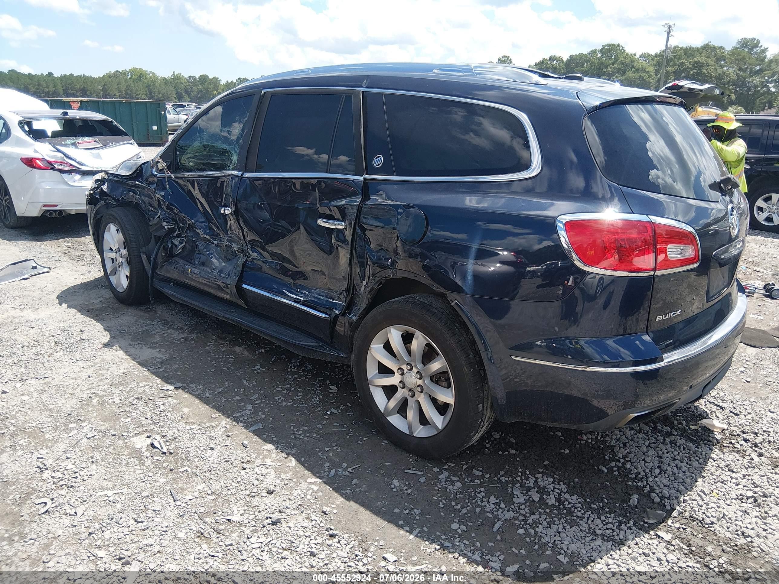 2015 Buick Enclave Premium Blue vin: 5GAKVCKD4FJ281364
