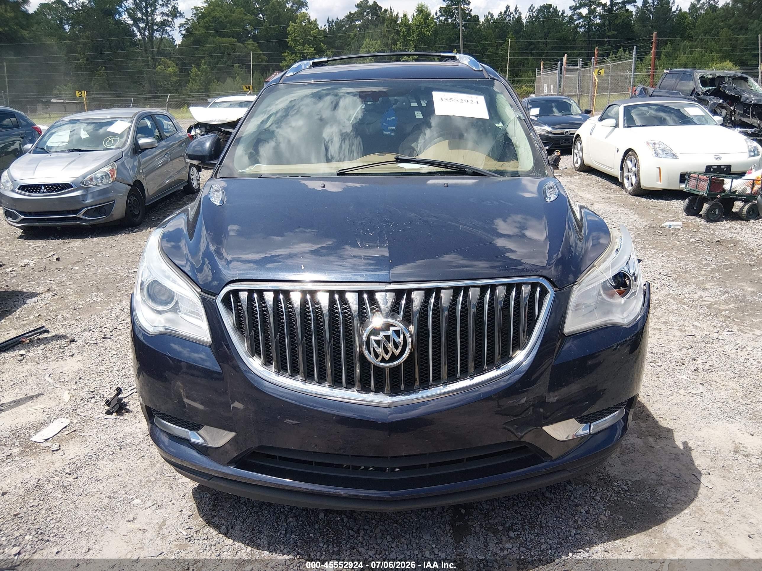 2015 Buick Enclave Premium Blue vin: 5GAKVCKD4FJ281364