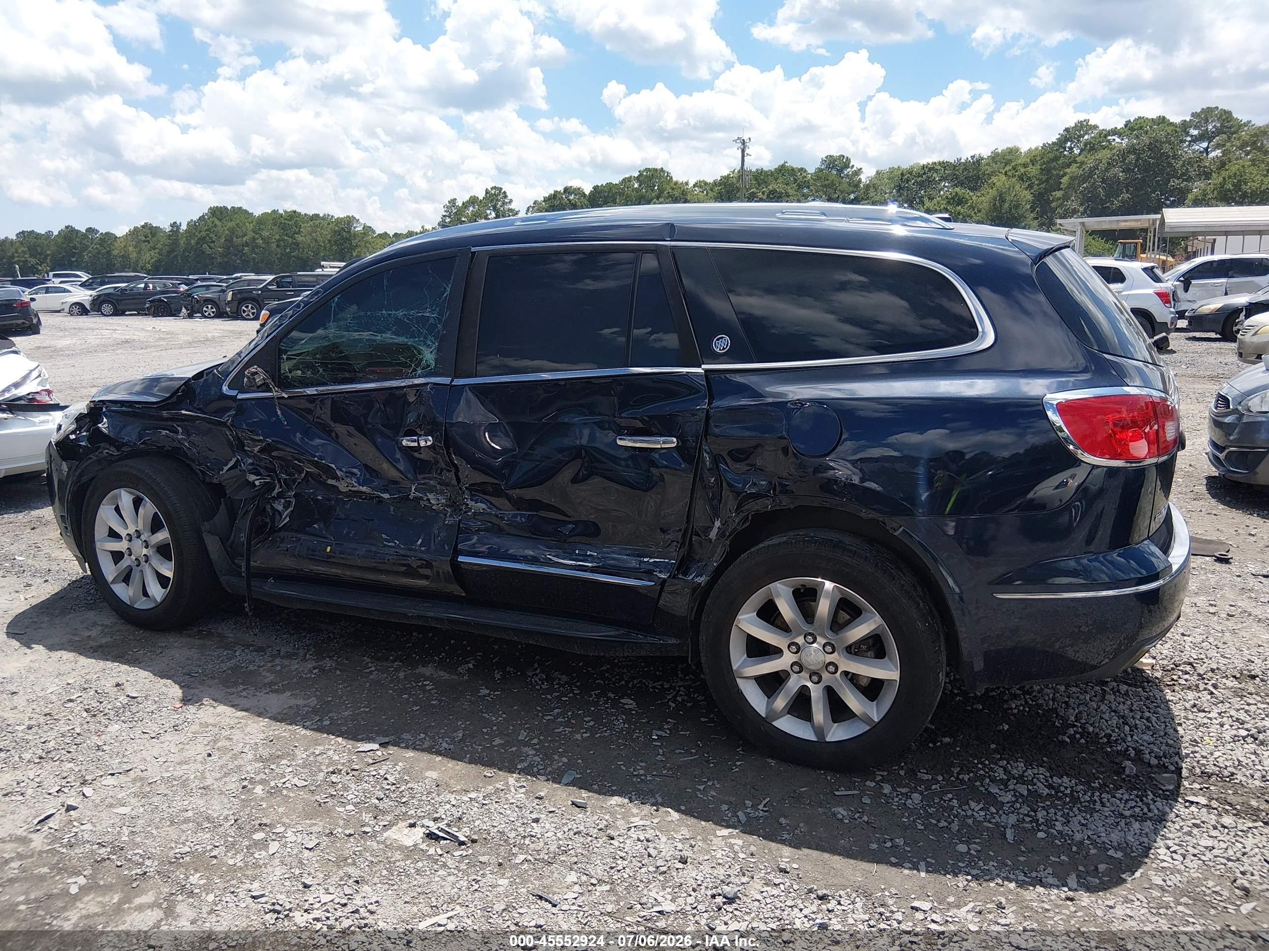 2015 Buick Enclave Premium Blue vin: 5GAKVCKD4FJ281364