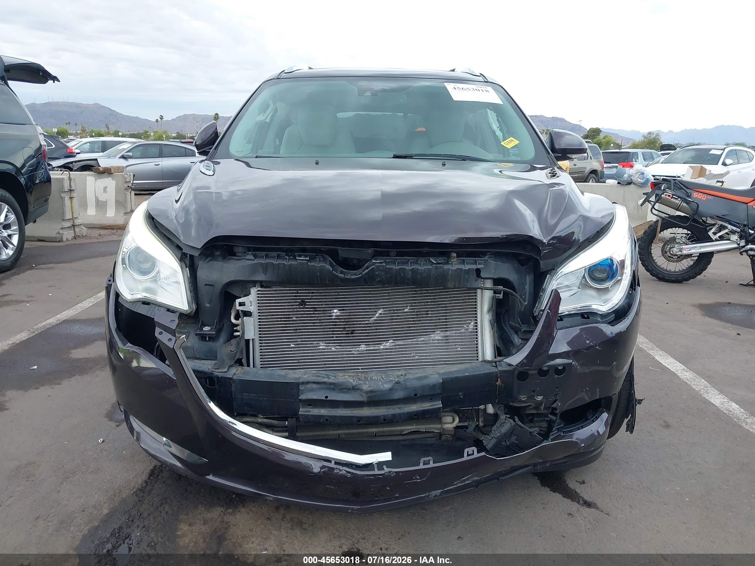 2015 Buick Enclave Premium Черный vin: 5GAKVCKD4FJ374126