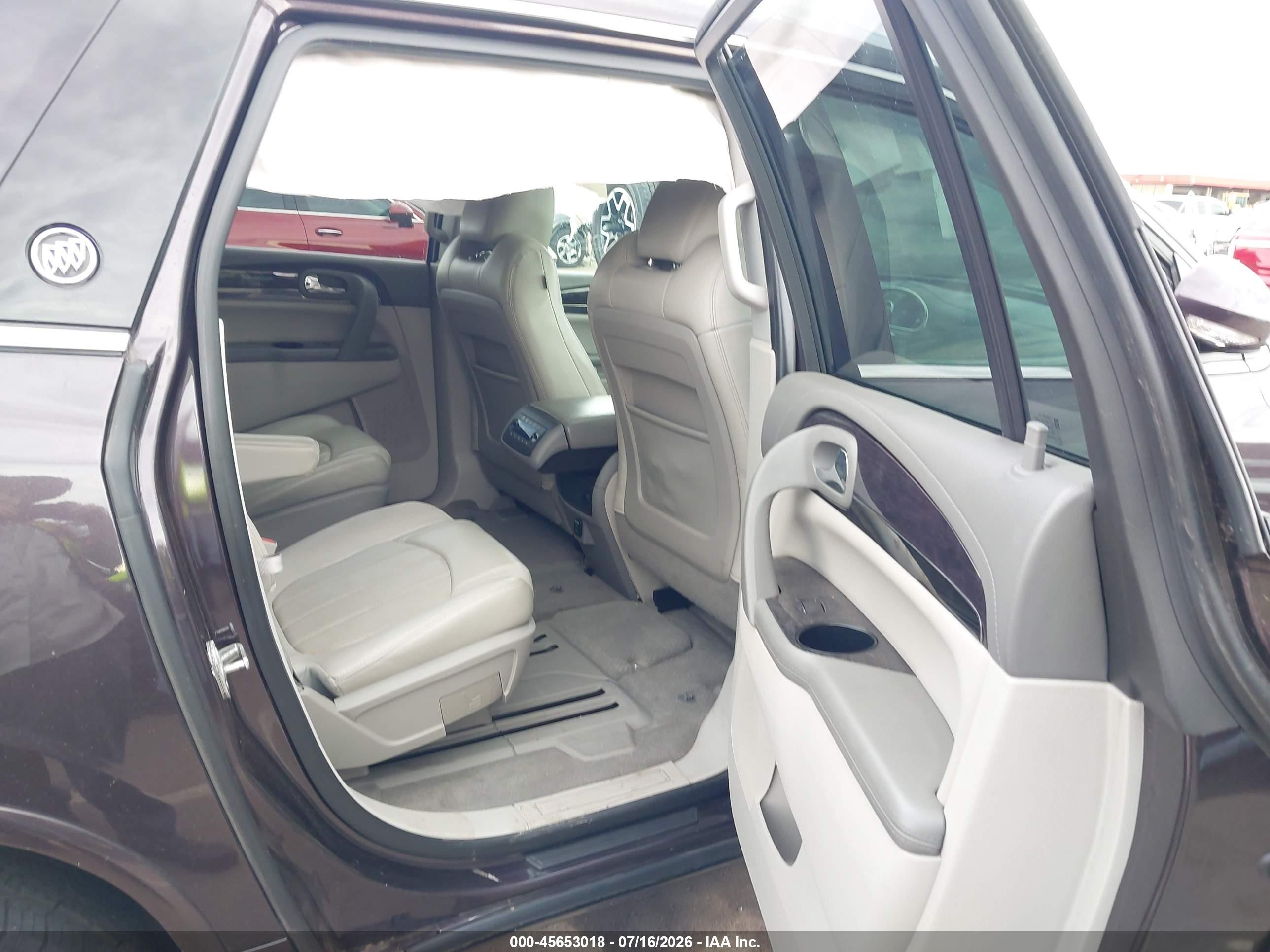2015 Buick Enclave Premium Черный vin: 5GAKVCKD4FJ374126
