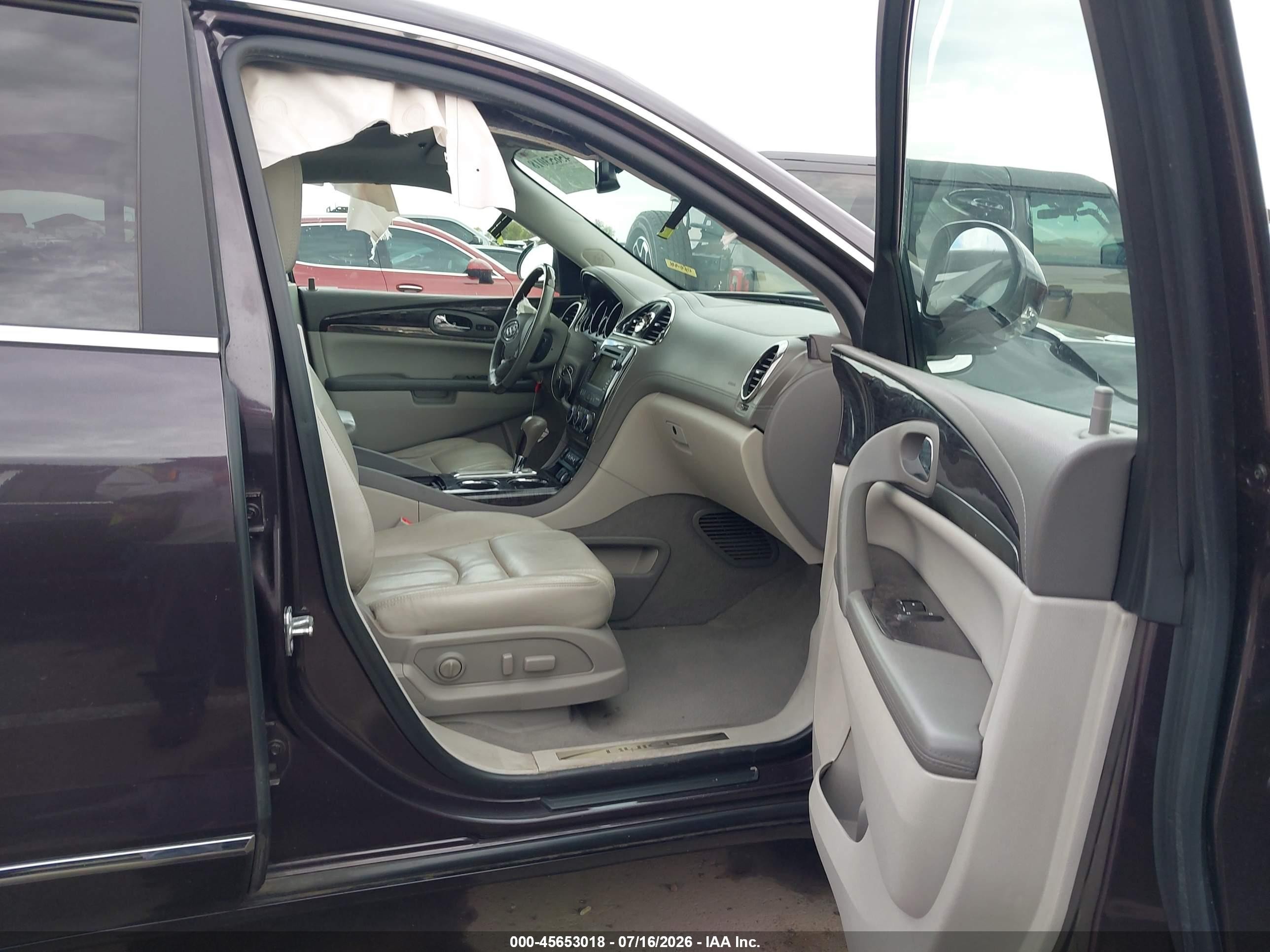 2015 Buick Enclave Premium Черный vin: 5GAKVCKD4FJ374126