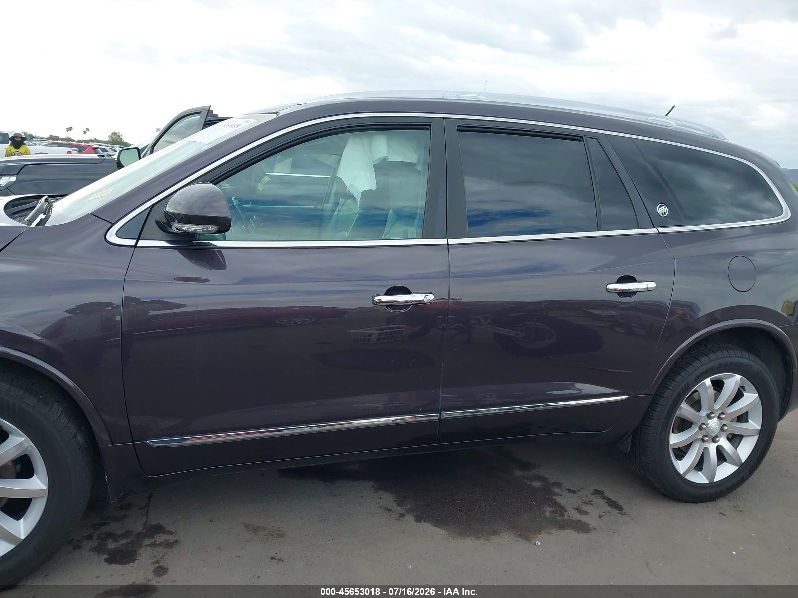 2015 Buick Enclave Premium Черный vin: 5GAKVCKD4FJ374126