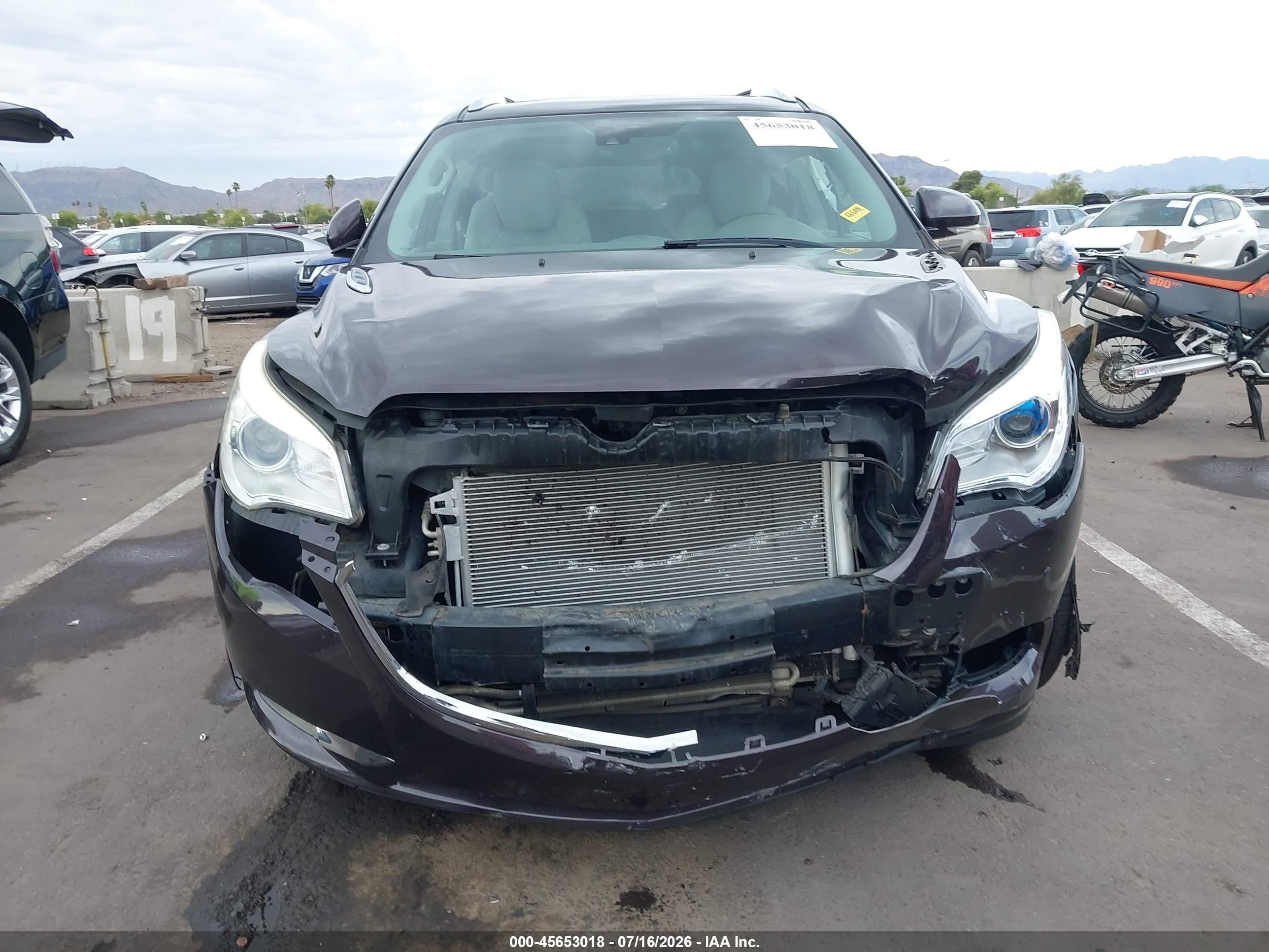 2015 Buick Enclave Premium Черный vin: 5GAKVCKD4FJ374126