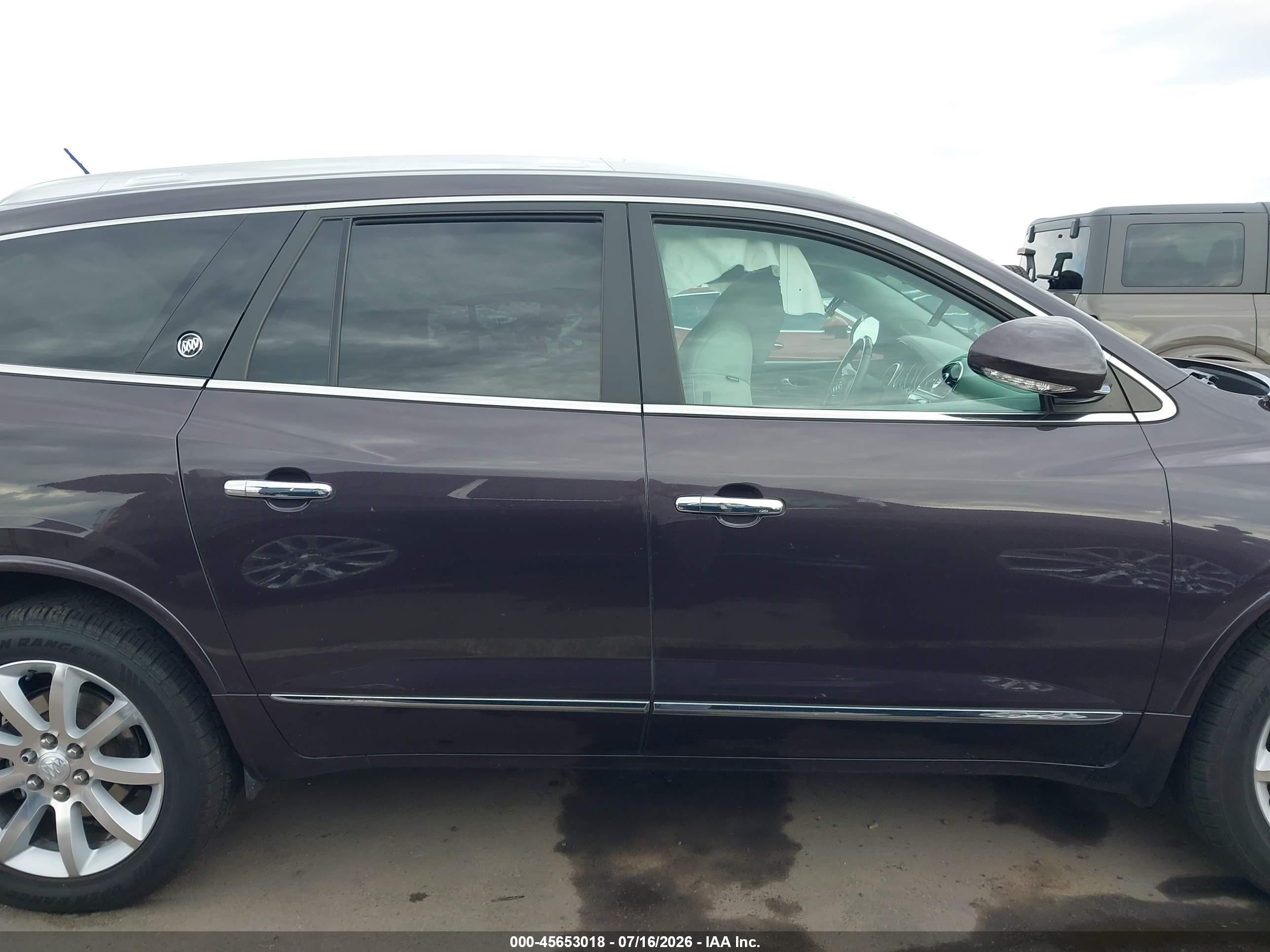 2015 Buick Enclave Premium Черный vin: 5GAKVCKD4FJ374126