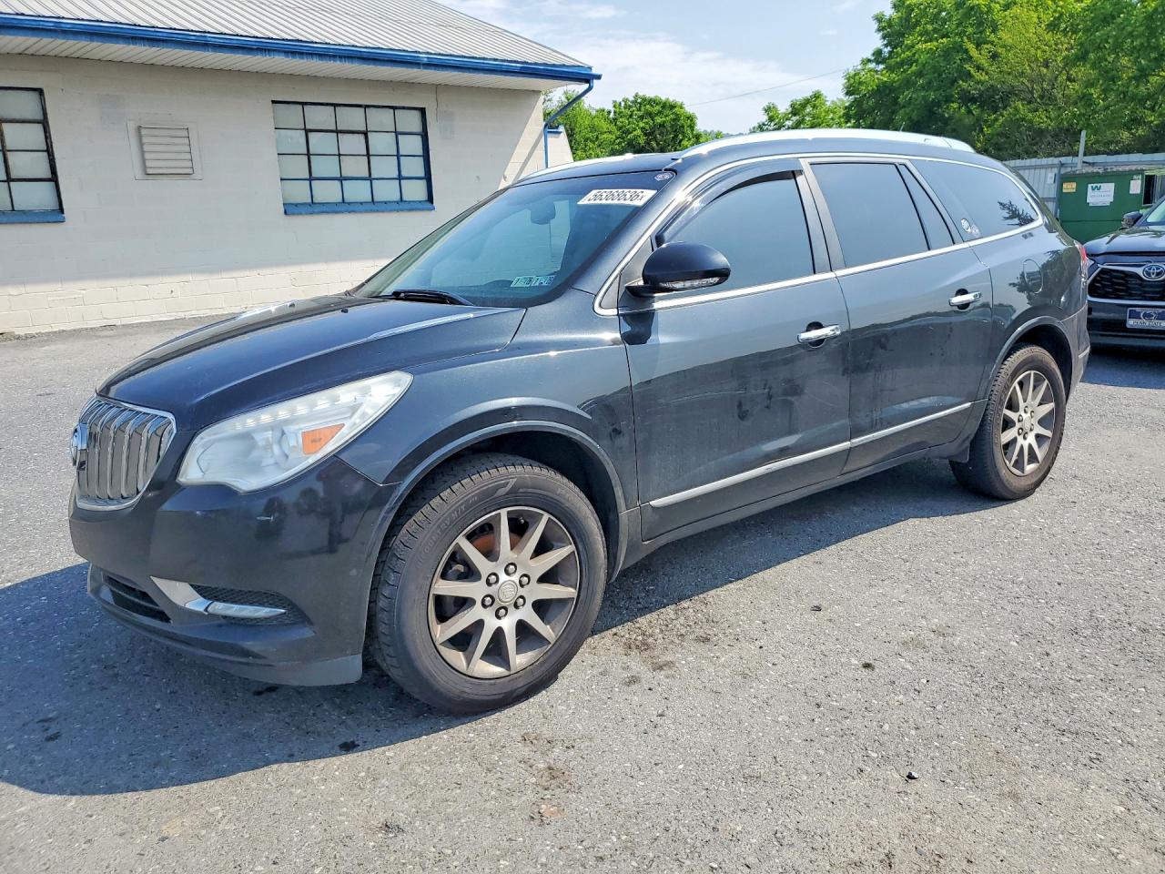 2013 Buick Enclave Black vin: 5GAKVCKD5DJ213376