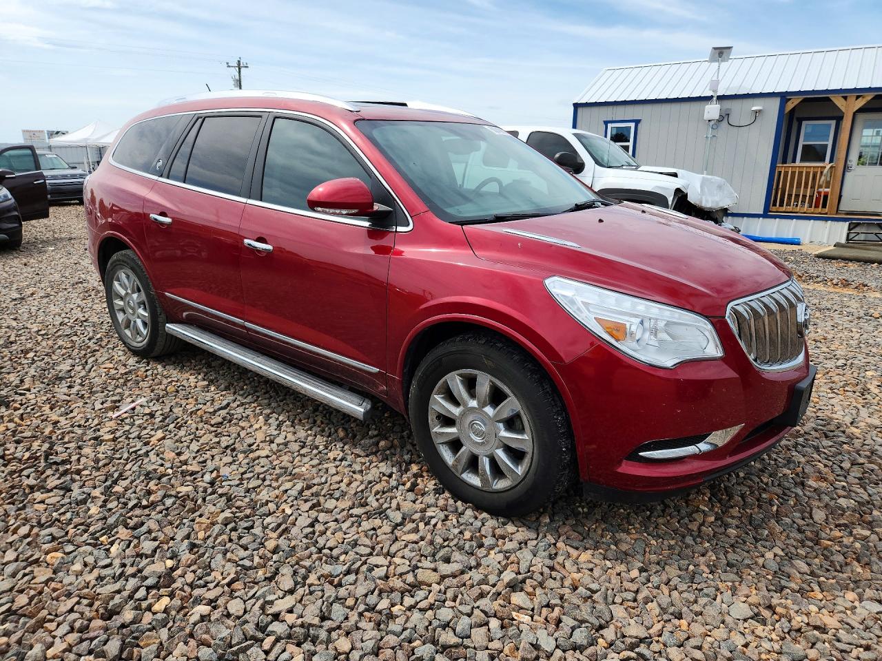 2013 Buick Enclave Maroon vin: 5GAKVCKD5DJ213863