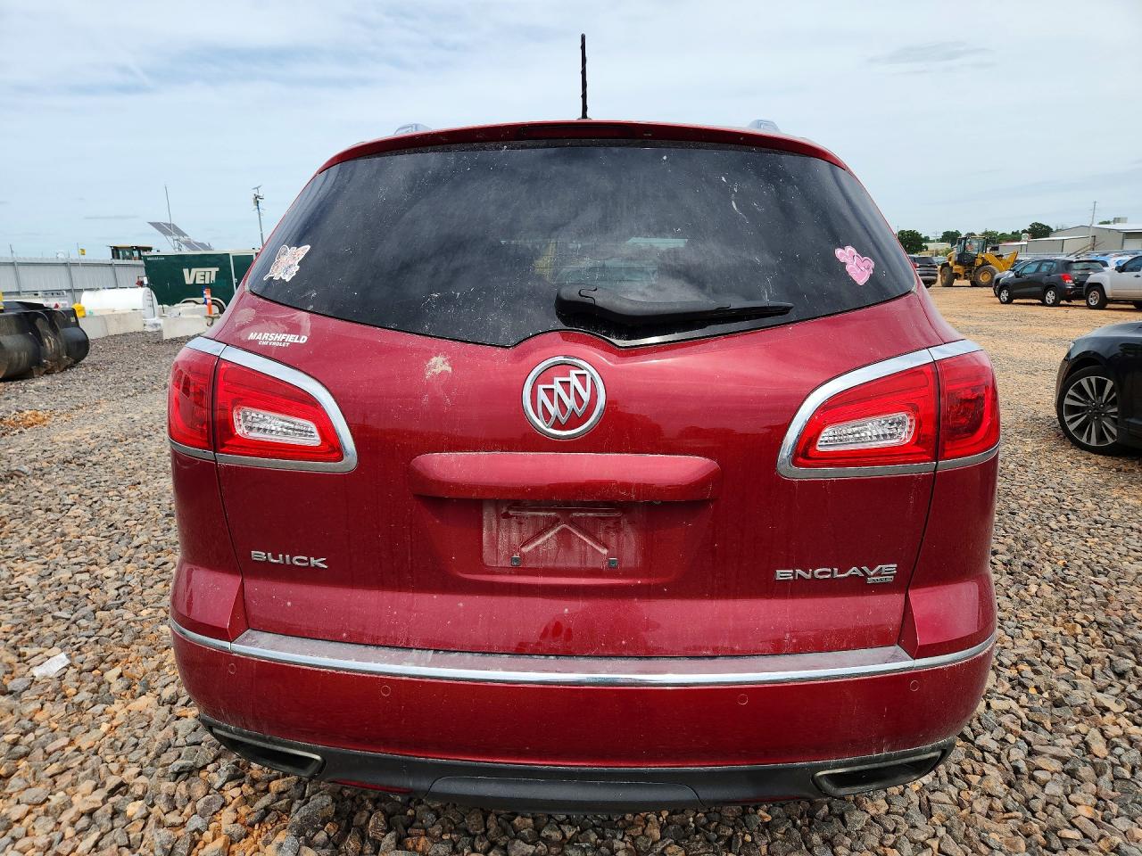 2013 Buick Enclave Maroon vin: 5GAKVCKD5DJ213863