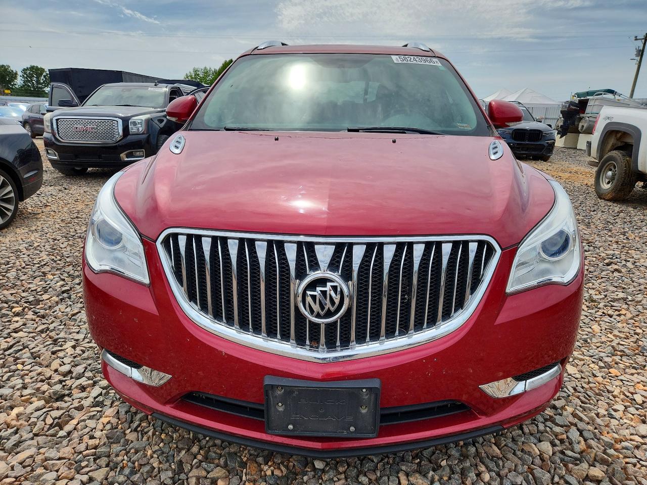 2013 Buick Enclave Maroon vin: 5GAKVCKD5DJ213863