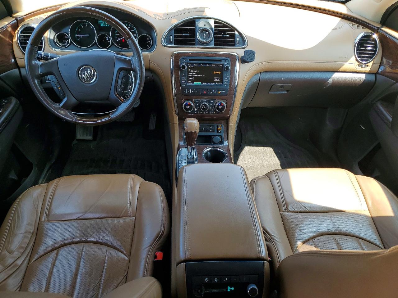 2014 Buick Enclave Коричневый vin: 5GAKVCKD5EJ170420