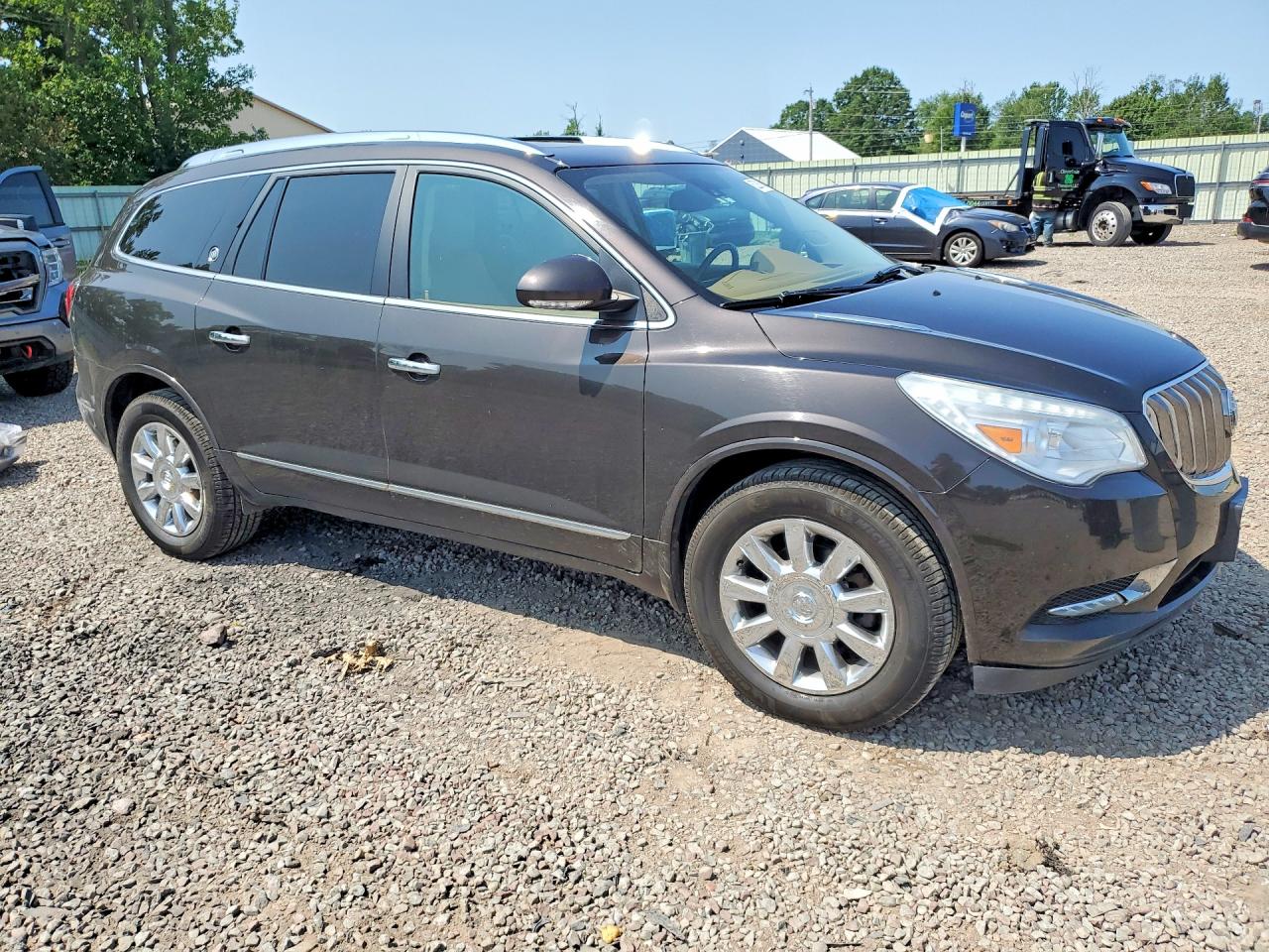 2014 Buick Enclave Коричневый vin: 5GAKVCKD5EJ170420