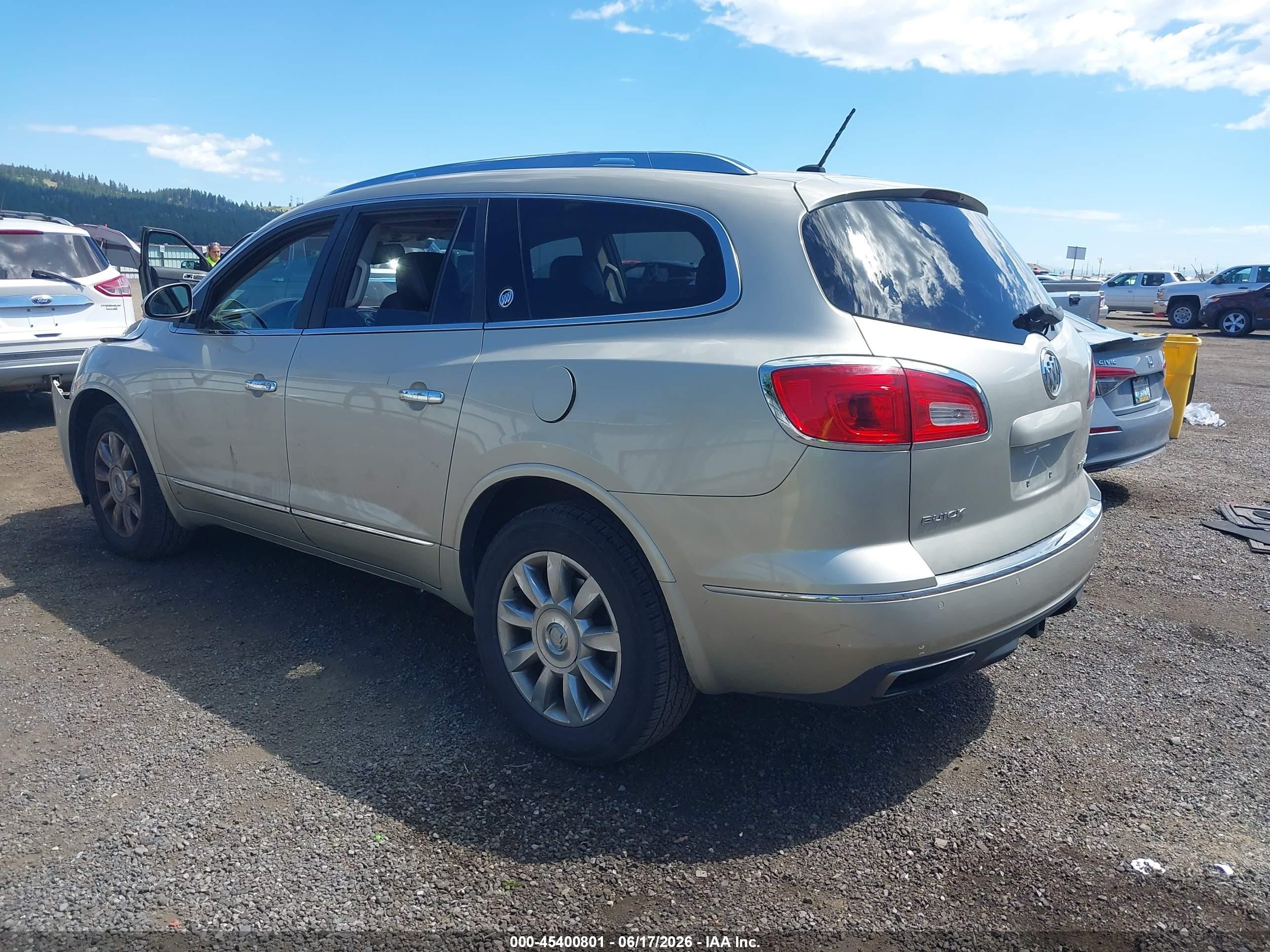 2014 Buick Enclave Premium Золотой vin: 5GAKVCKD5EJ235895