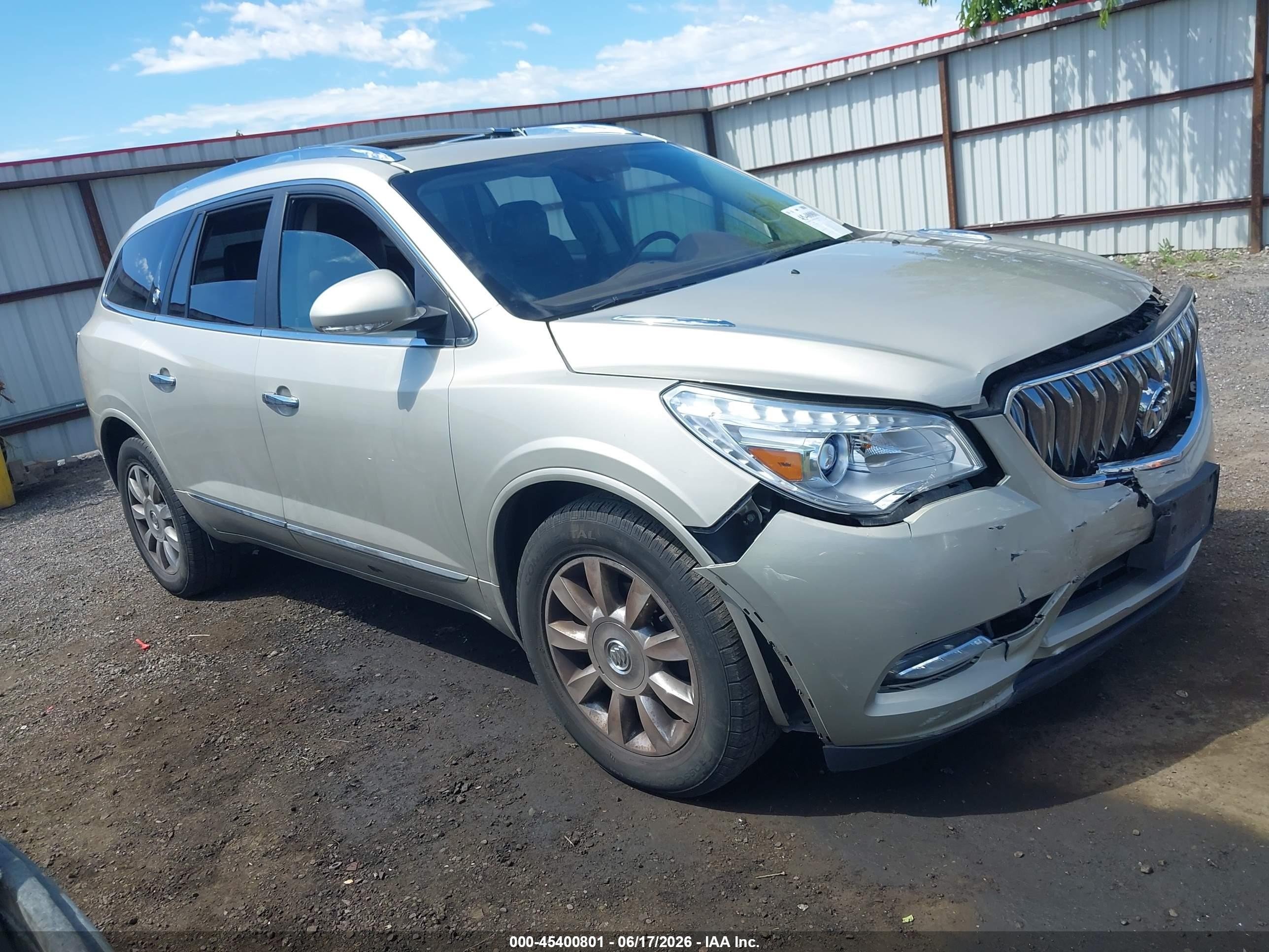 2014 Buick Enclave Premium Золотой vin: 5GAKVCKD5EJ235895