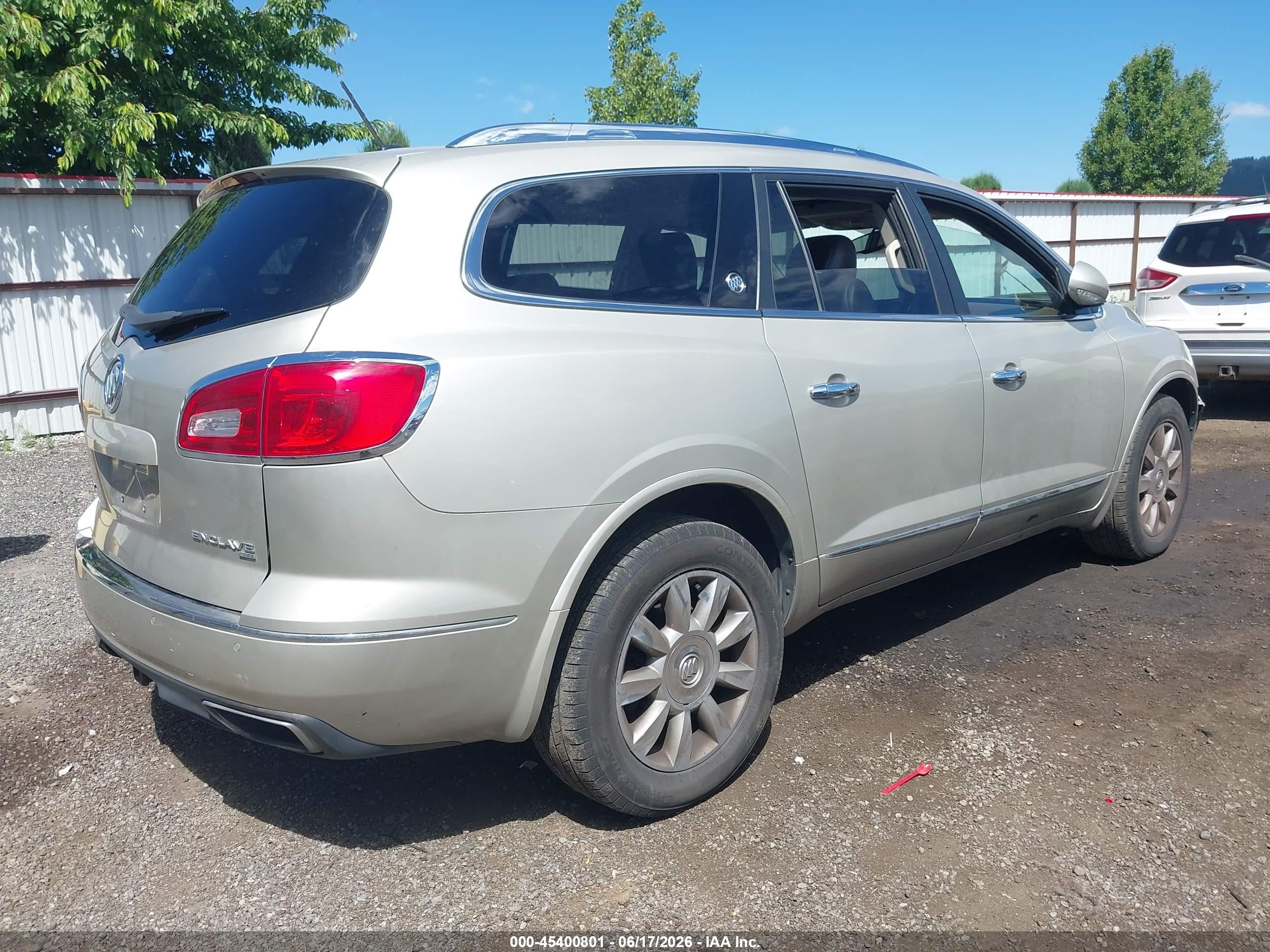 2014 Buick Enclave Premium Золотой vin: 5GAKVCKD5EJ235895