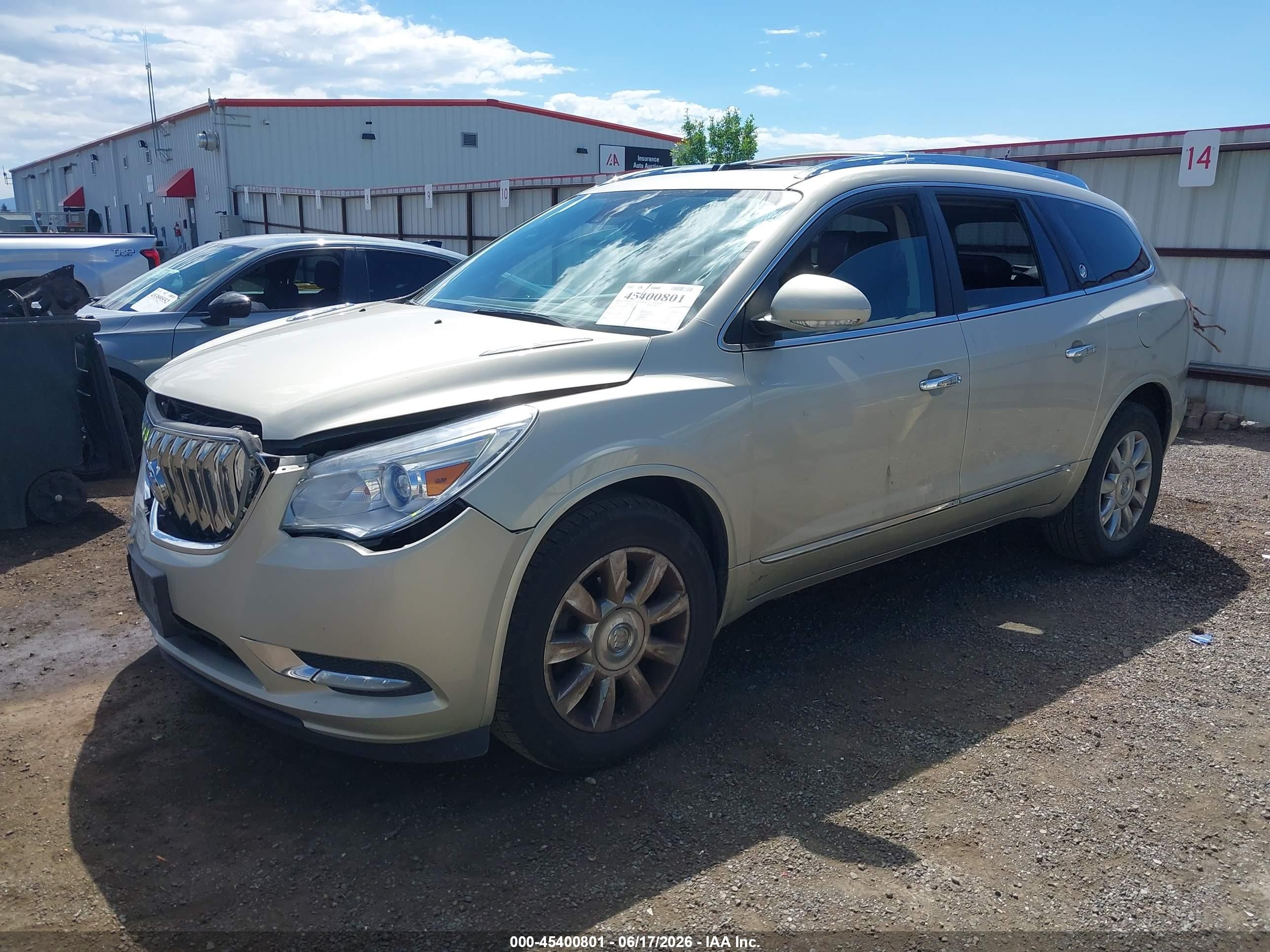 2014 Buick Enclave Premium Золотой vin: 5GAKVCKD5EJ235895
