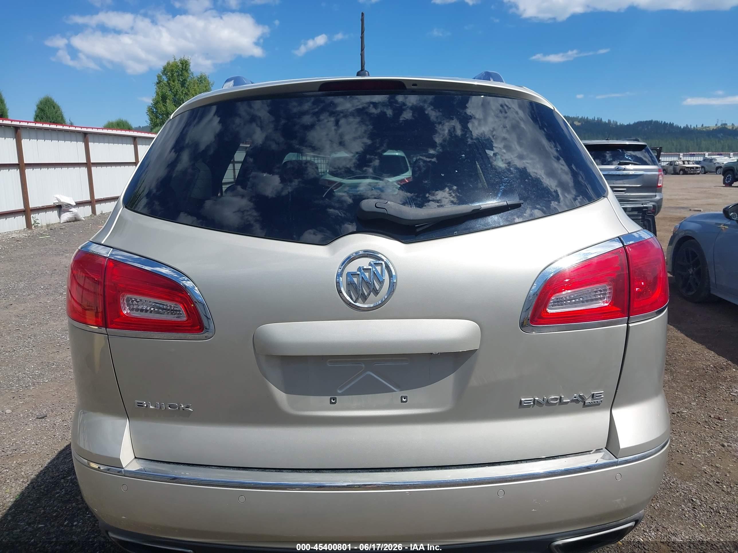 2014 Buick Enclave Premium Золотой vin: 5GAKVCKD5EJ235895