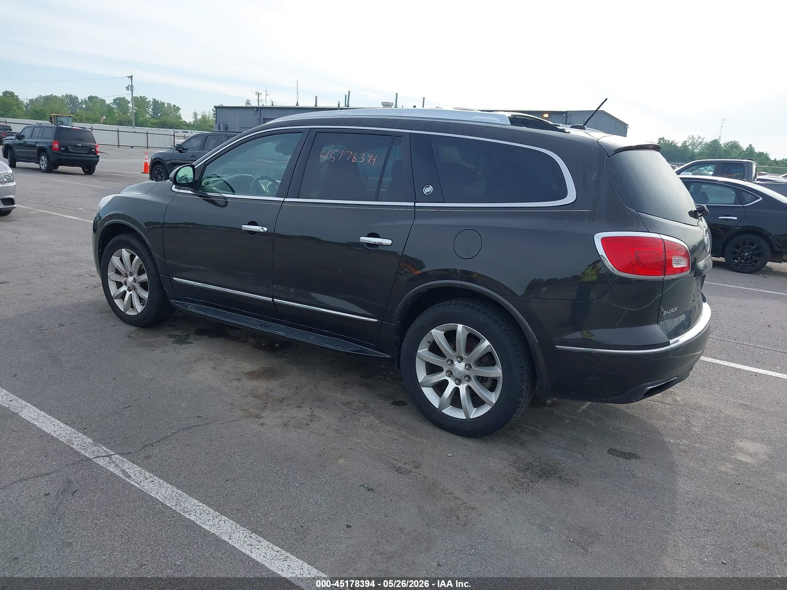 2014 Buick Enclave Premium Brown vin: 5GAKVCKD5EJ239655